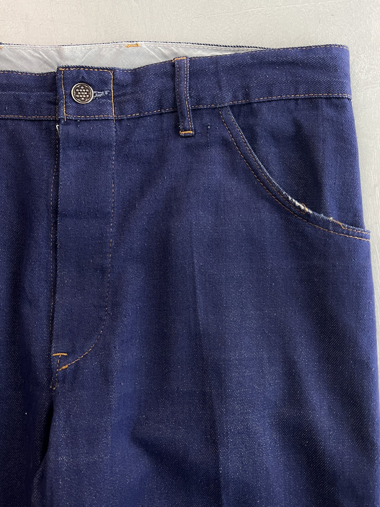 1960's French Denim Work Pants [34"]