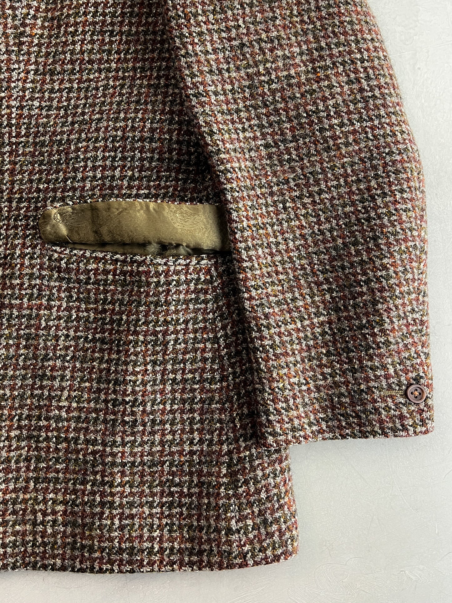 Harris Tweed Wool Blazer [Women's M]