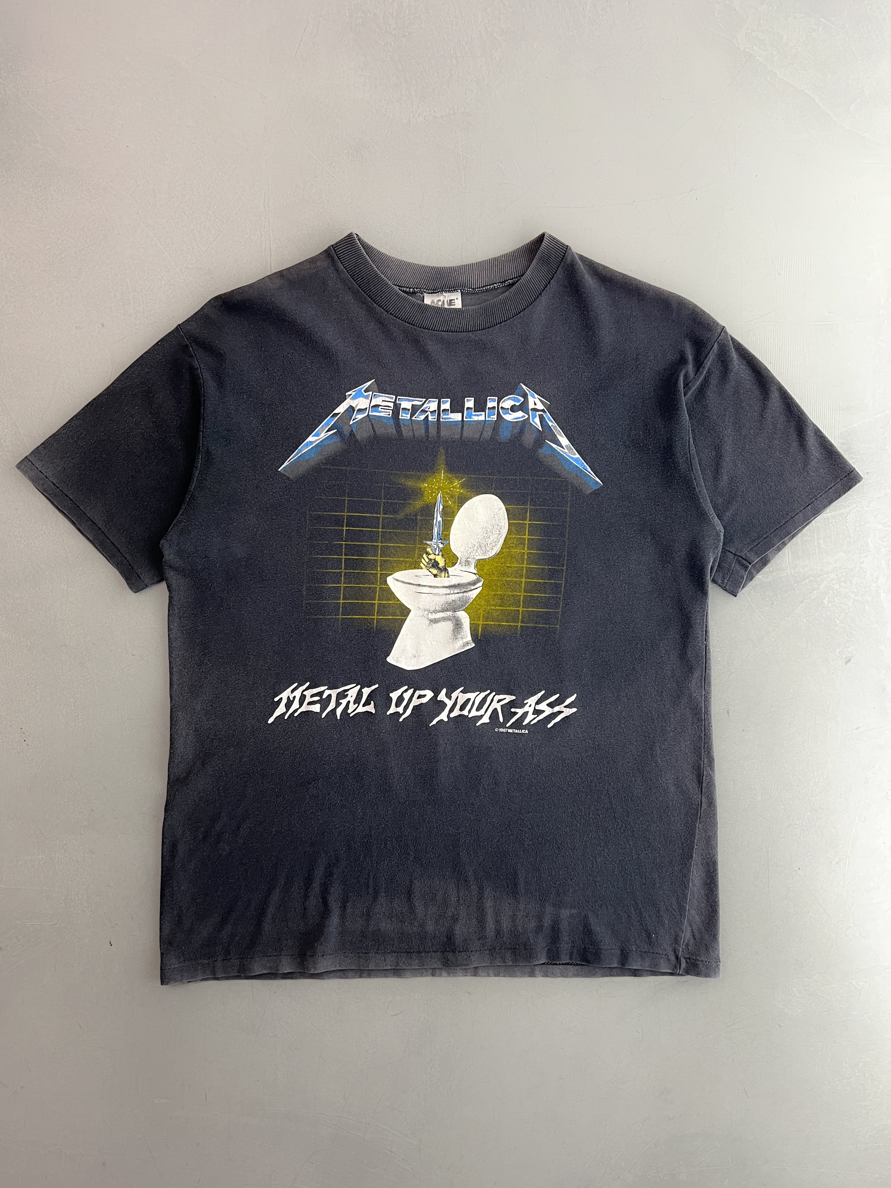‘87 Metallica Metal Up Your Ass Tee [M]