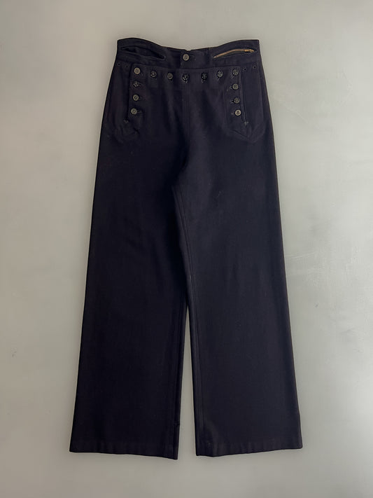 1940's USN Wool Broadfall Trousers  [29']