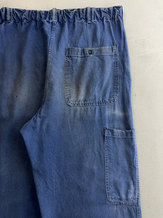 Faded French Work Pants [35"]