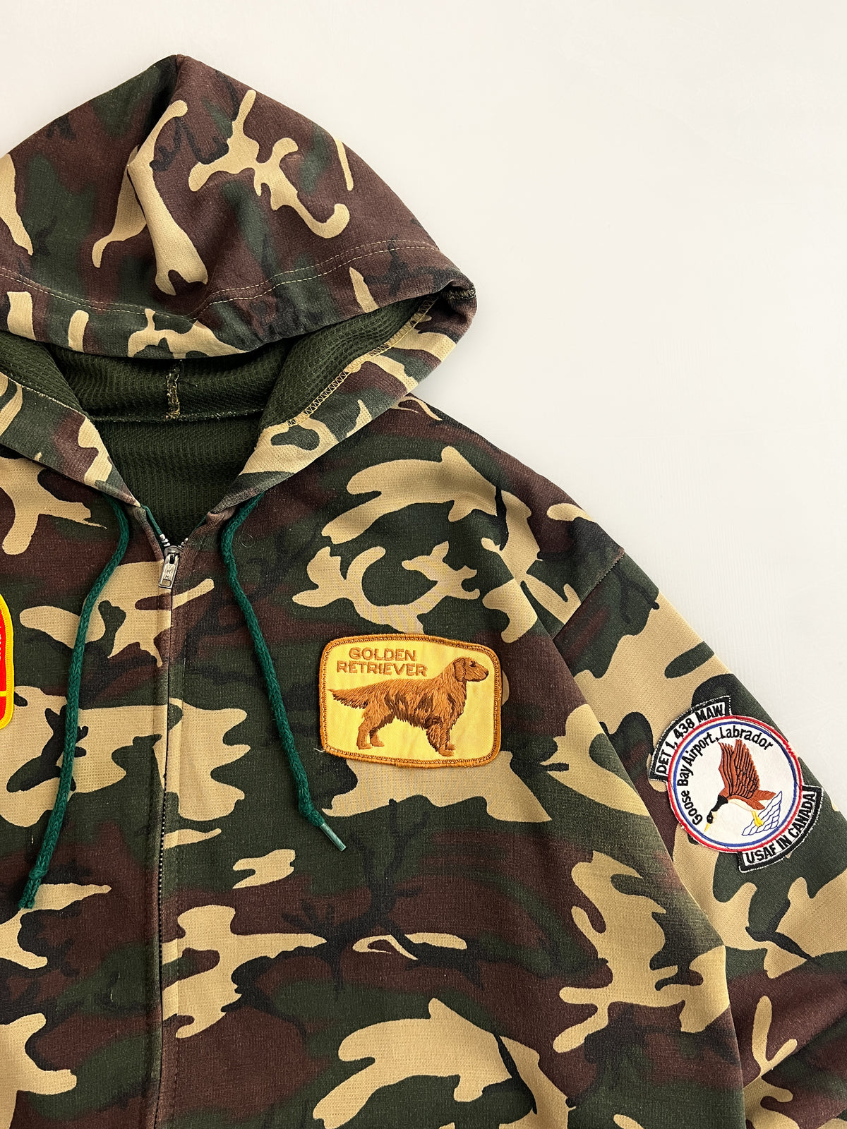 Thermal Lined Montgomery Ward Camo Hoodie [L]