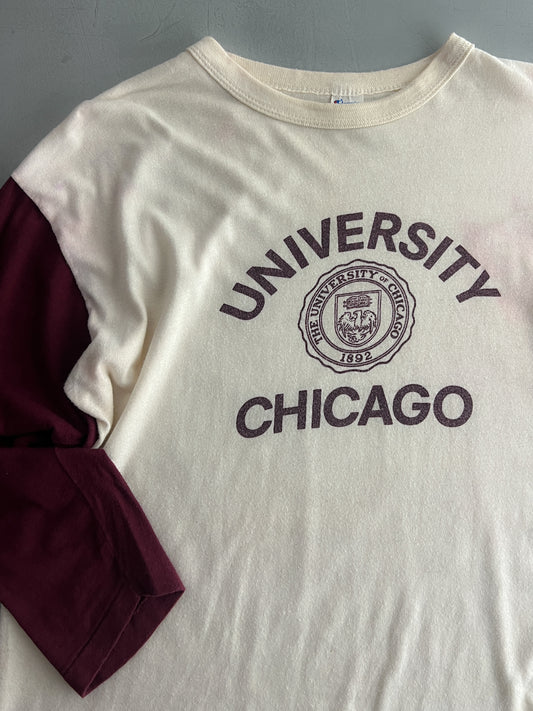 1980's Champion University Chicago Raglan [L]