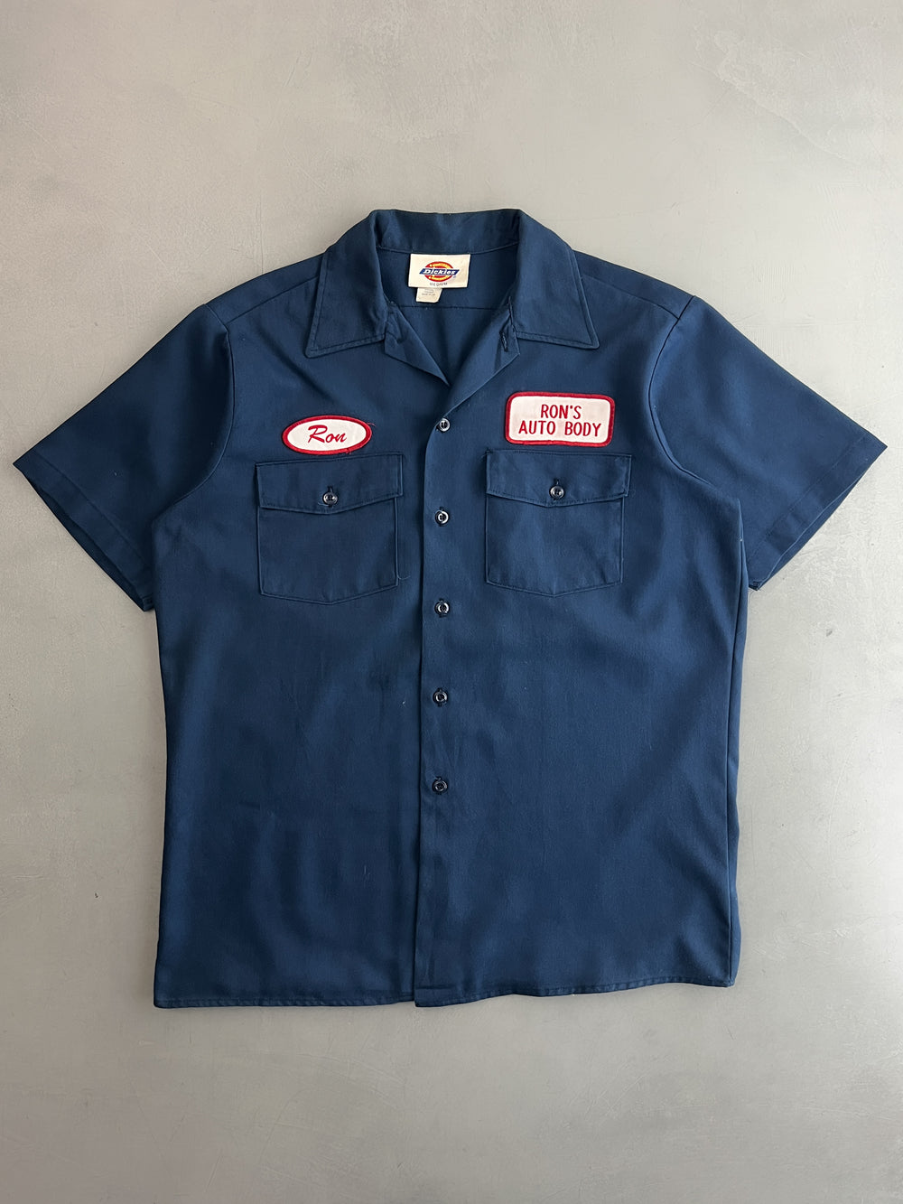 Rons Auto Body Dickies Cotton Work Shirt [L]