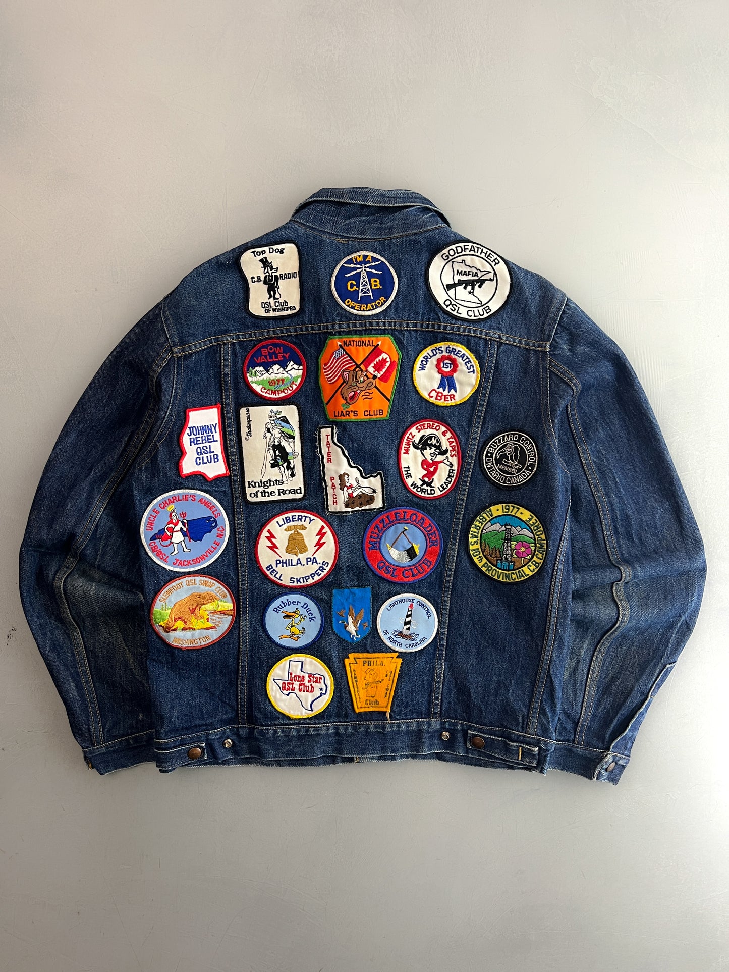 1970’s Mega Patch GWG Denim Jacket [L]