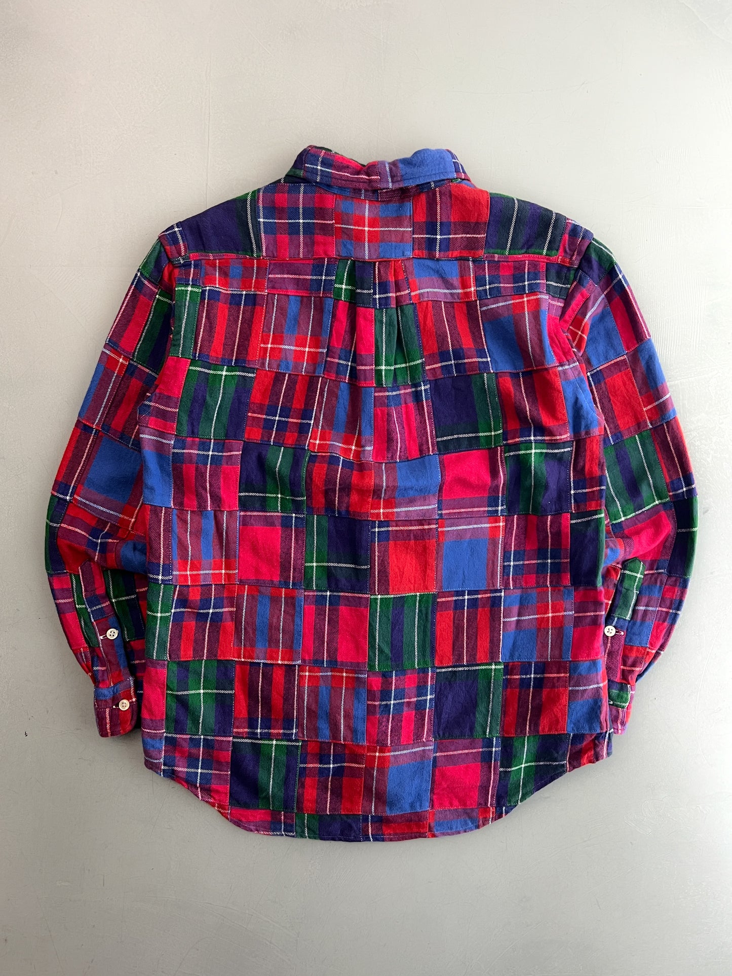 Polo Ralph Lauren Patchwork Flannel [S]