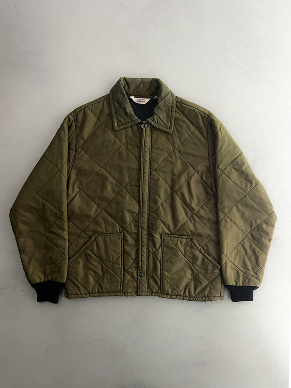 1970's Big Smith Quilted Jacket [L]