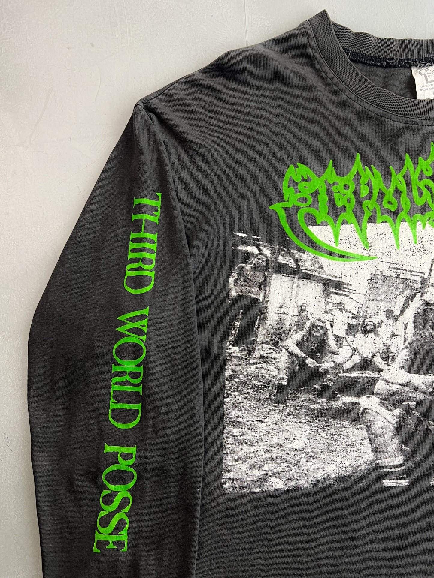 '92 Sepultura "Third World Posse" Long Sleeve Tee [L]