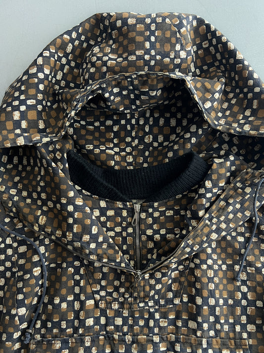 1980's Patterned Alpine Anorak [L]