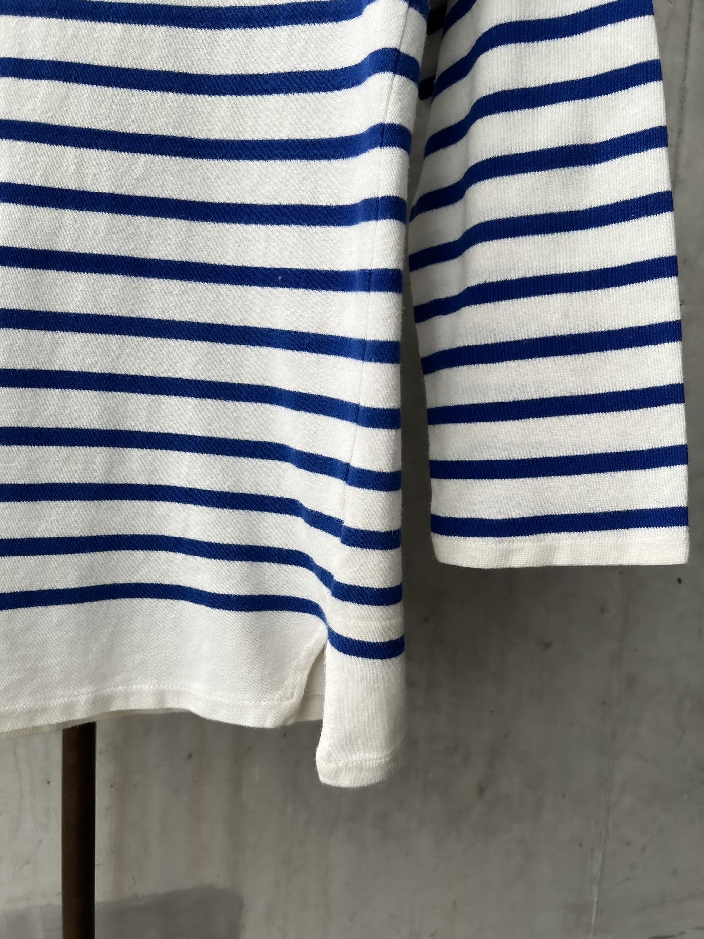 1970's French Marine Nationale Breton Striped Shirt [S]
