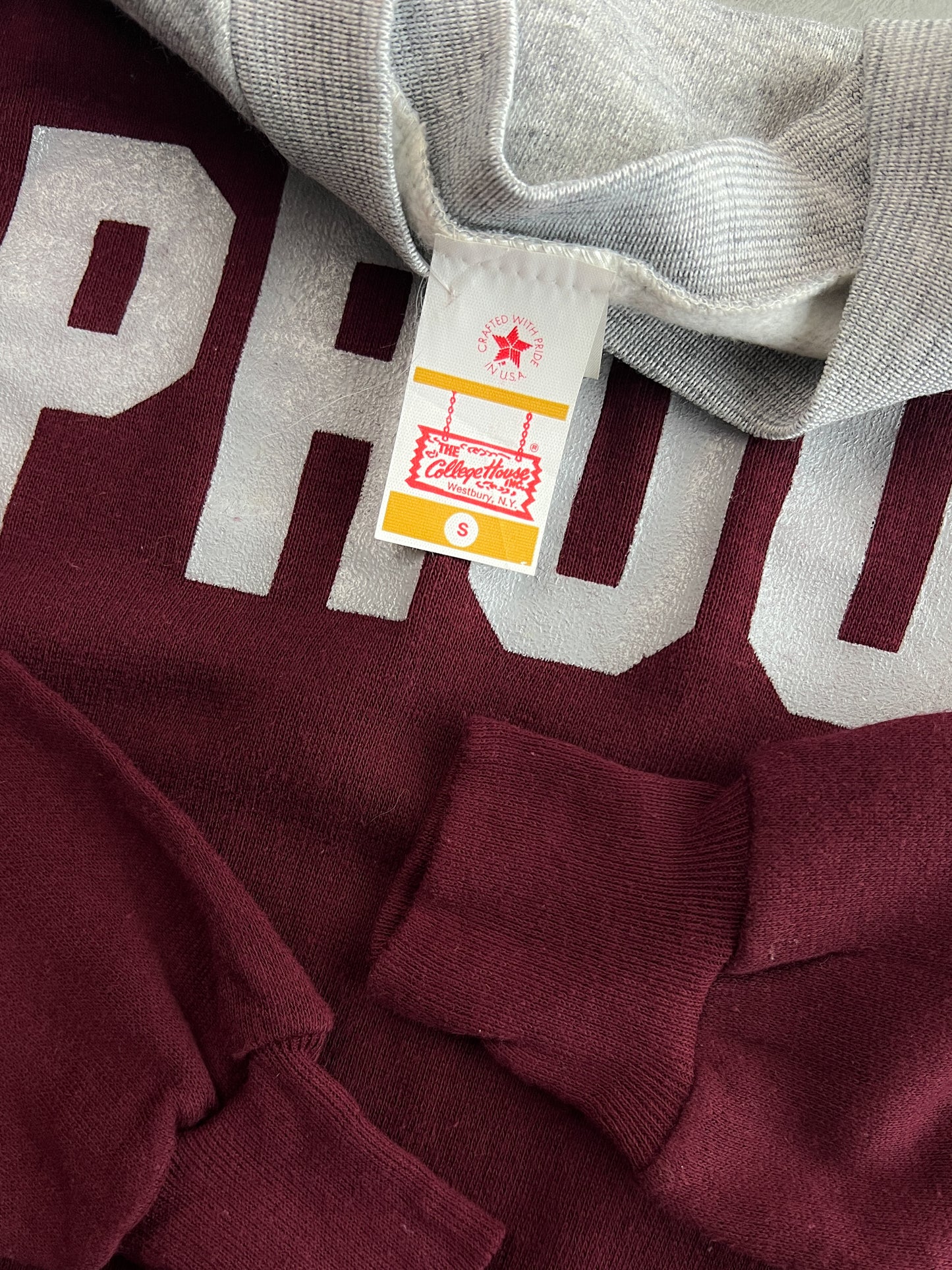 1980's Two Tone "Prout" Sweatshirt [S]