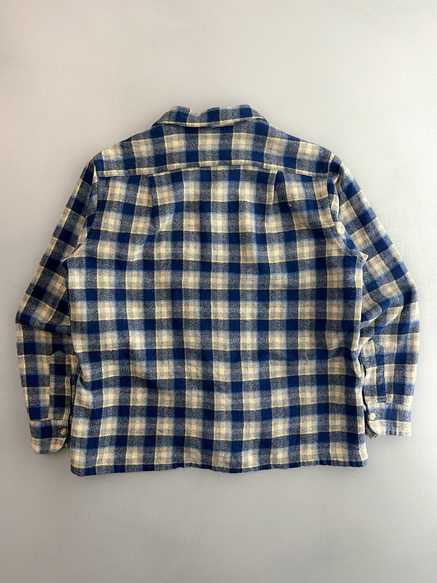 1960's Pendleton Loop Collar Flannel [M]