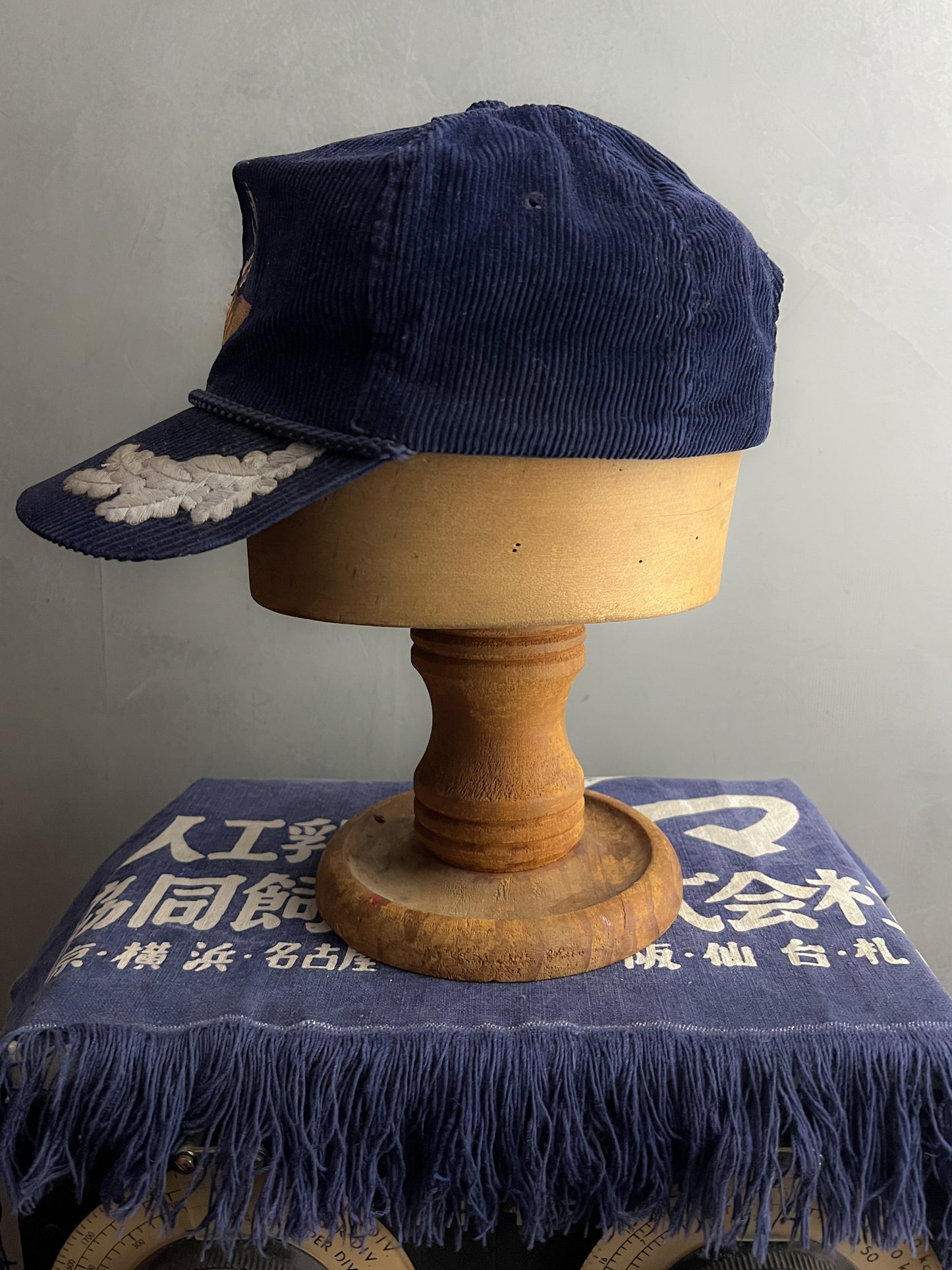 Corduroy Deer Trucker Cap