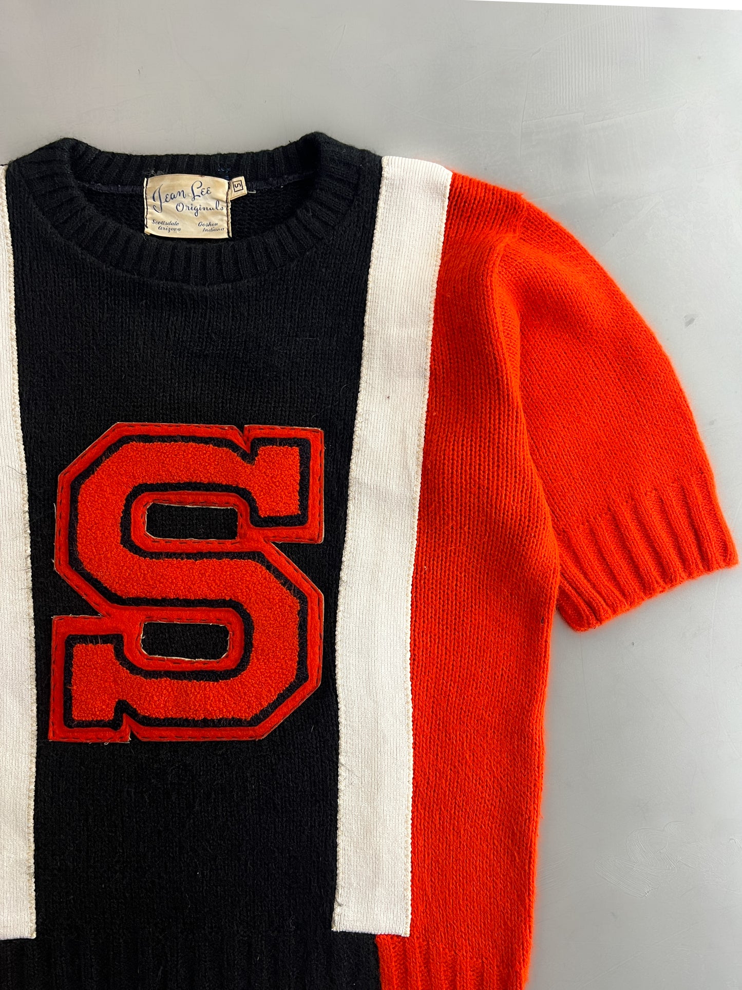 1950's "S" Varsity Knit Top [Womens S]