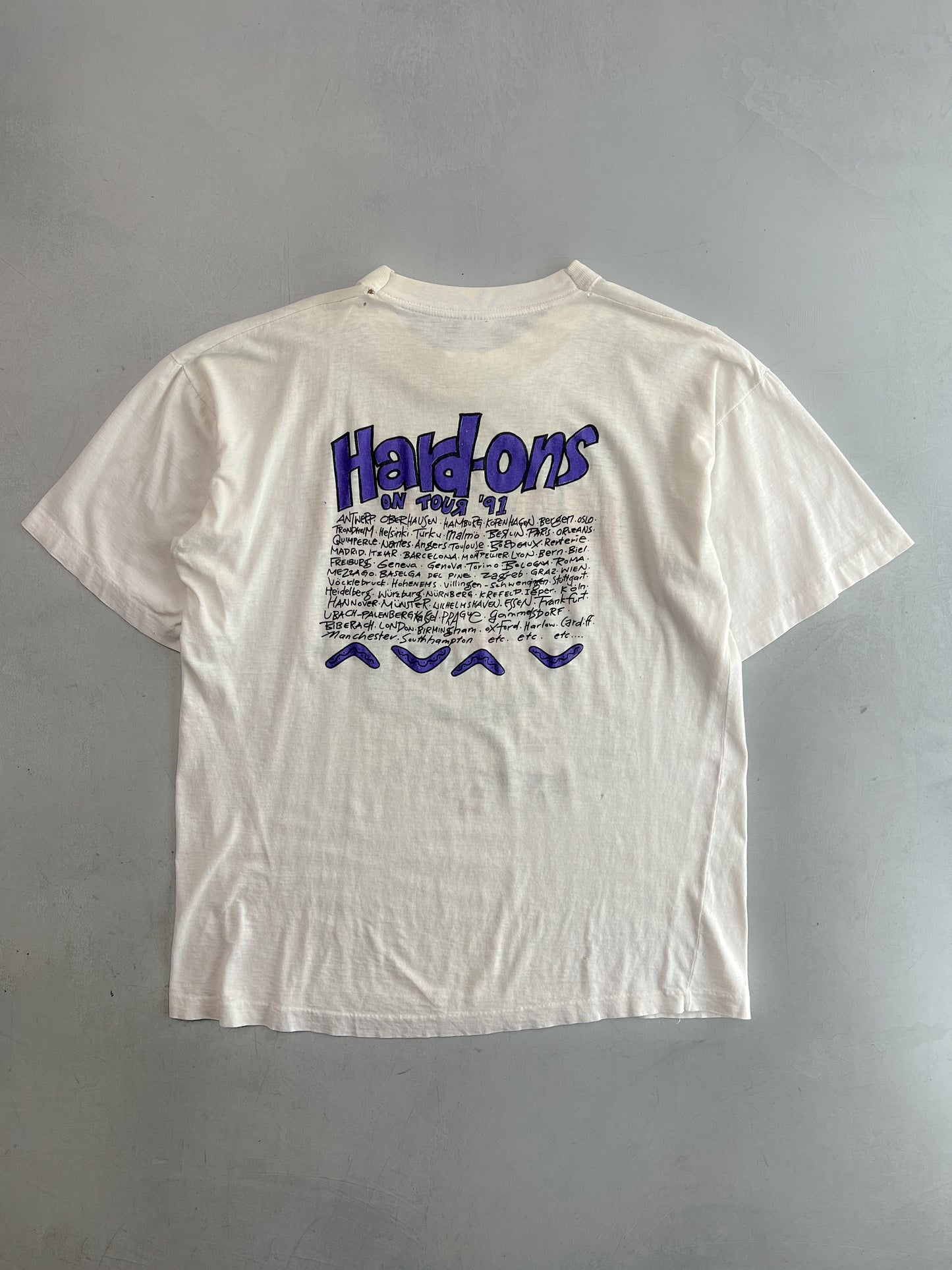 '91 Hard Ons Tour Tee [XL]
