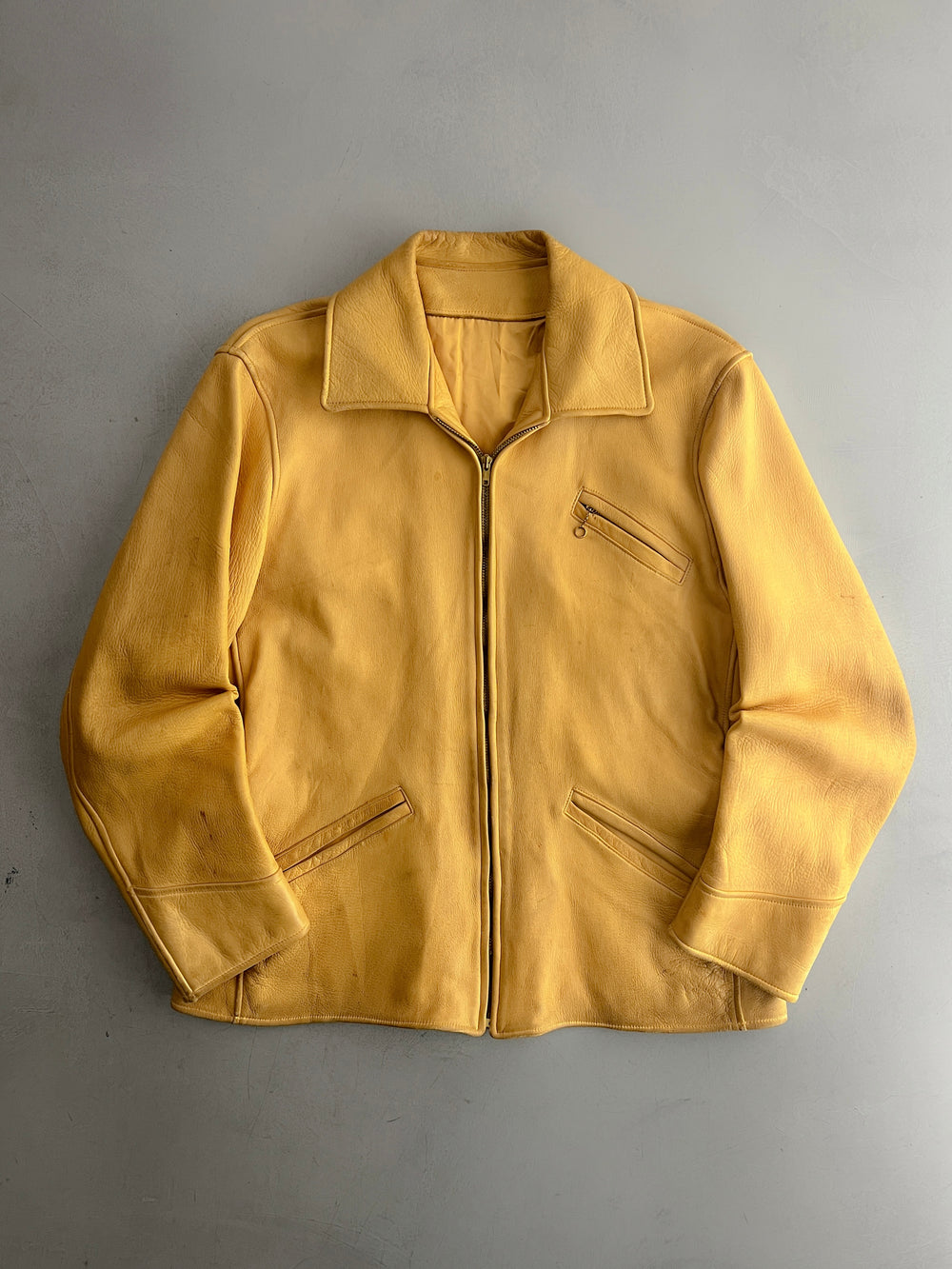 1950's Deerskin Leather Jacket [M/L]