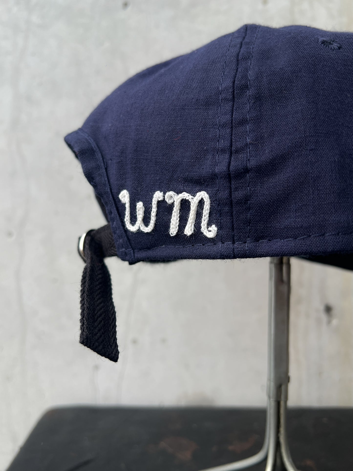 Early 20th c. Japanese Fabric 1930's Baseball Cap By Troy O'Shea Handmade [Adjustable]