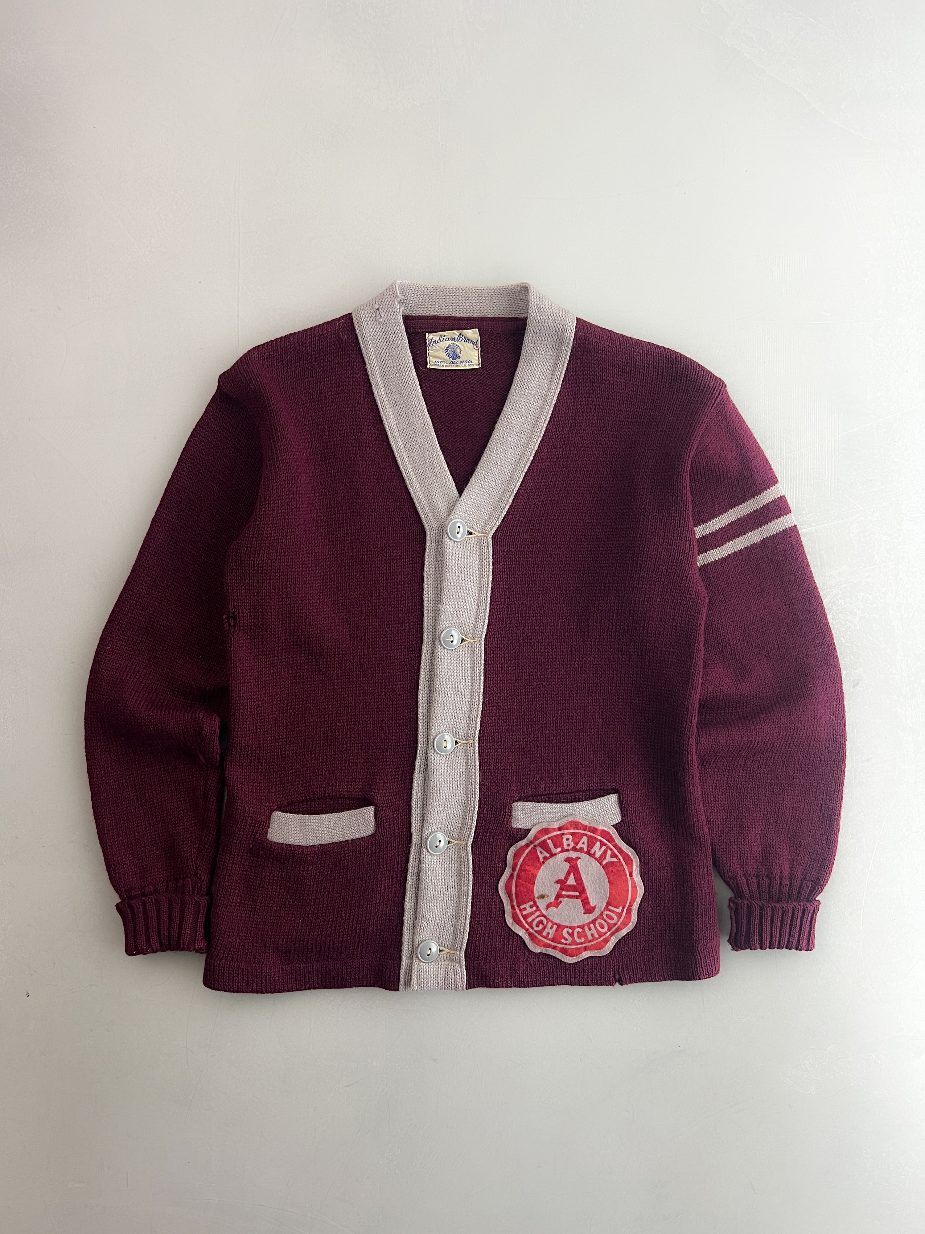50's/60's Albany High School Cardigan [XS]
