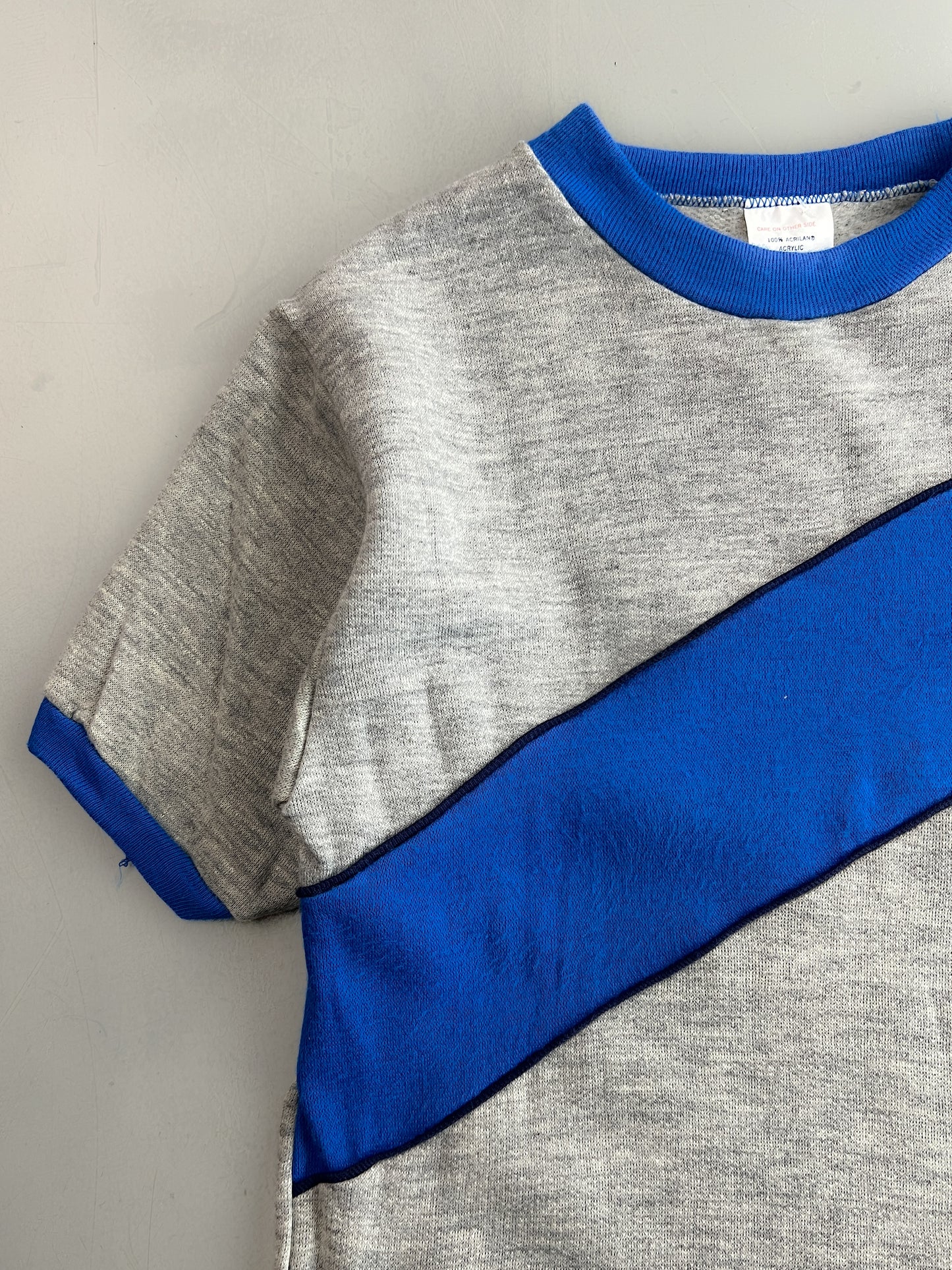1980's Short Sleeve Sweatshirt [XS]
