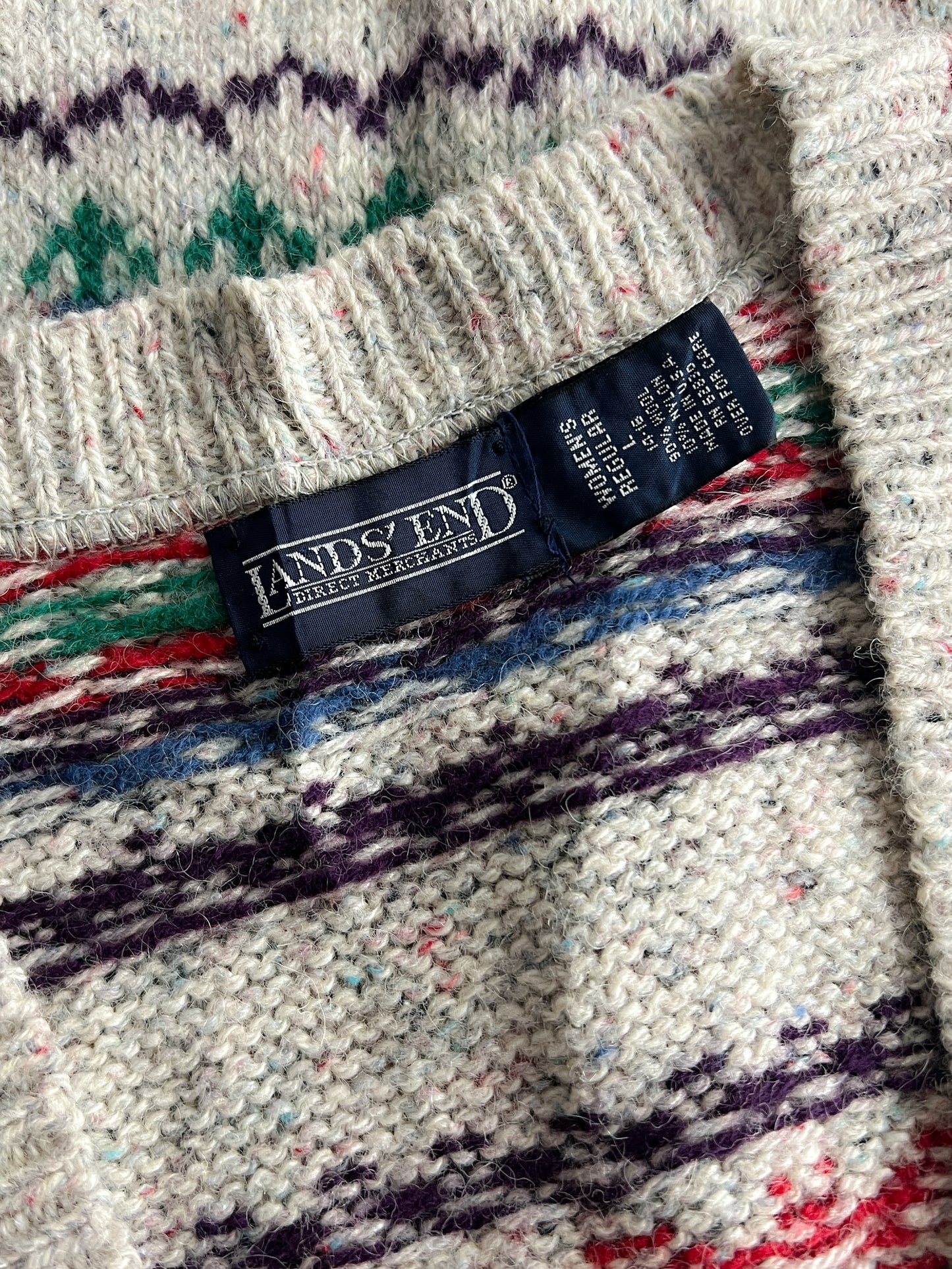Lands End Knit Vest [L]
