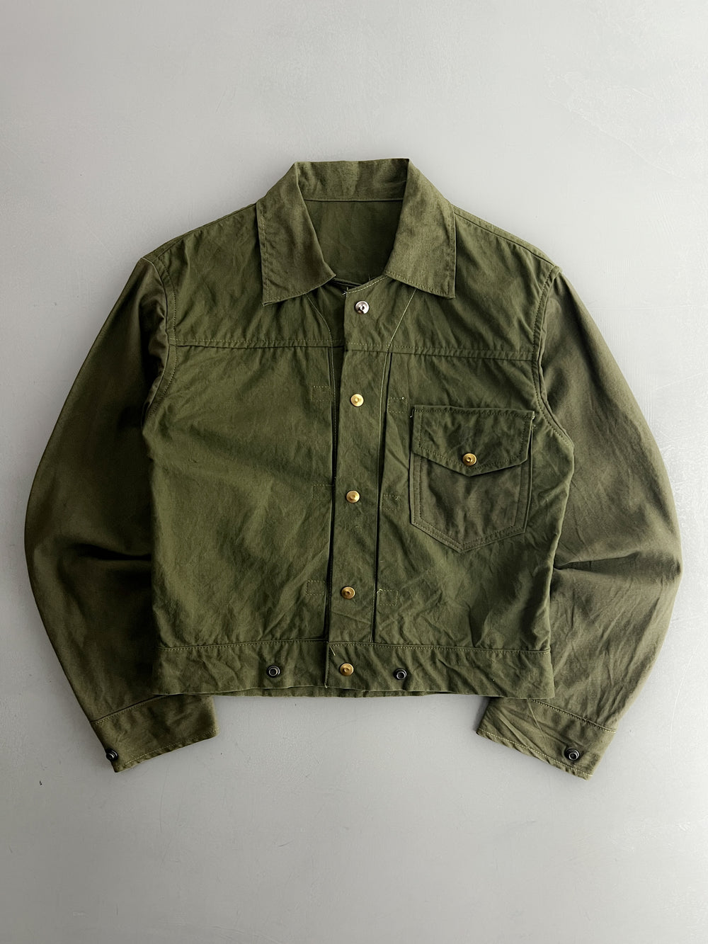 Re-Worked WW2 US Army Canvas "Type 1" Jacket [M]