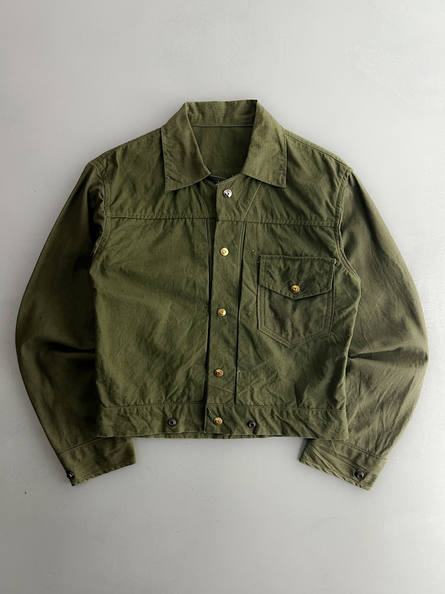 Re-Worked WW2 US Army Canvas "Type 1" Jacket [M]