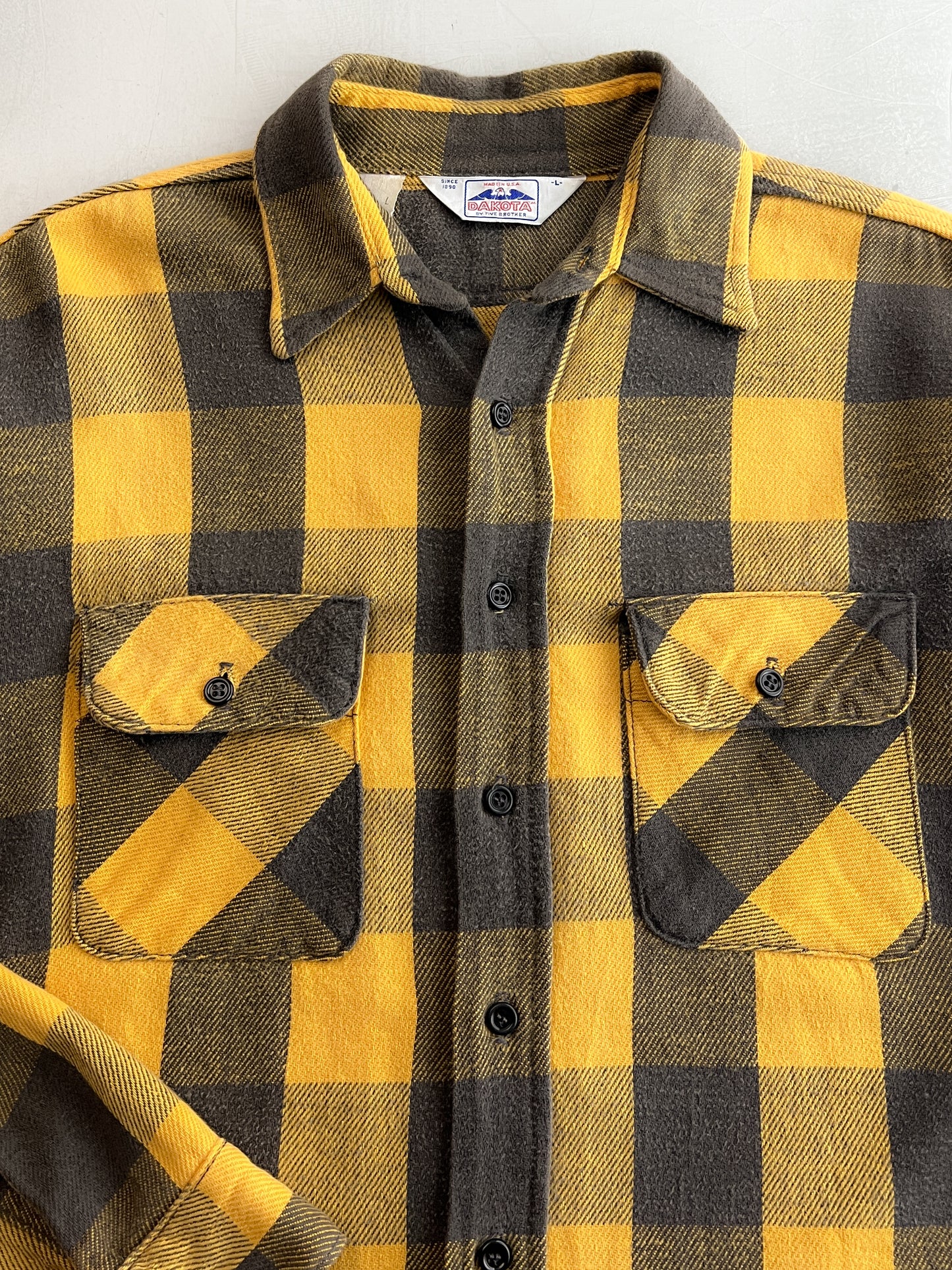 1970's Five Brother Cotton Flannel [S/M]