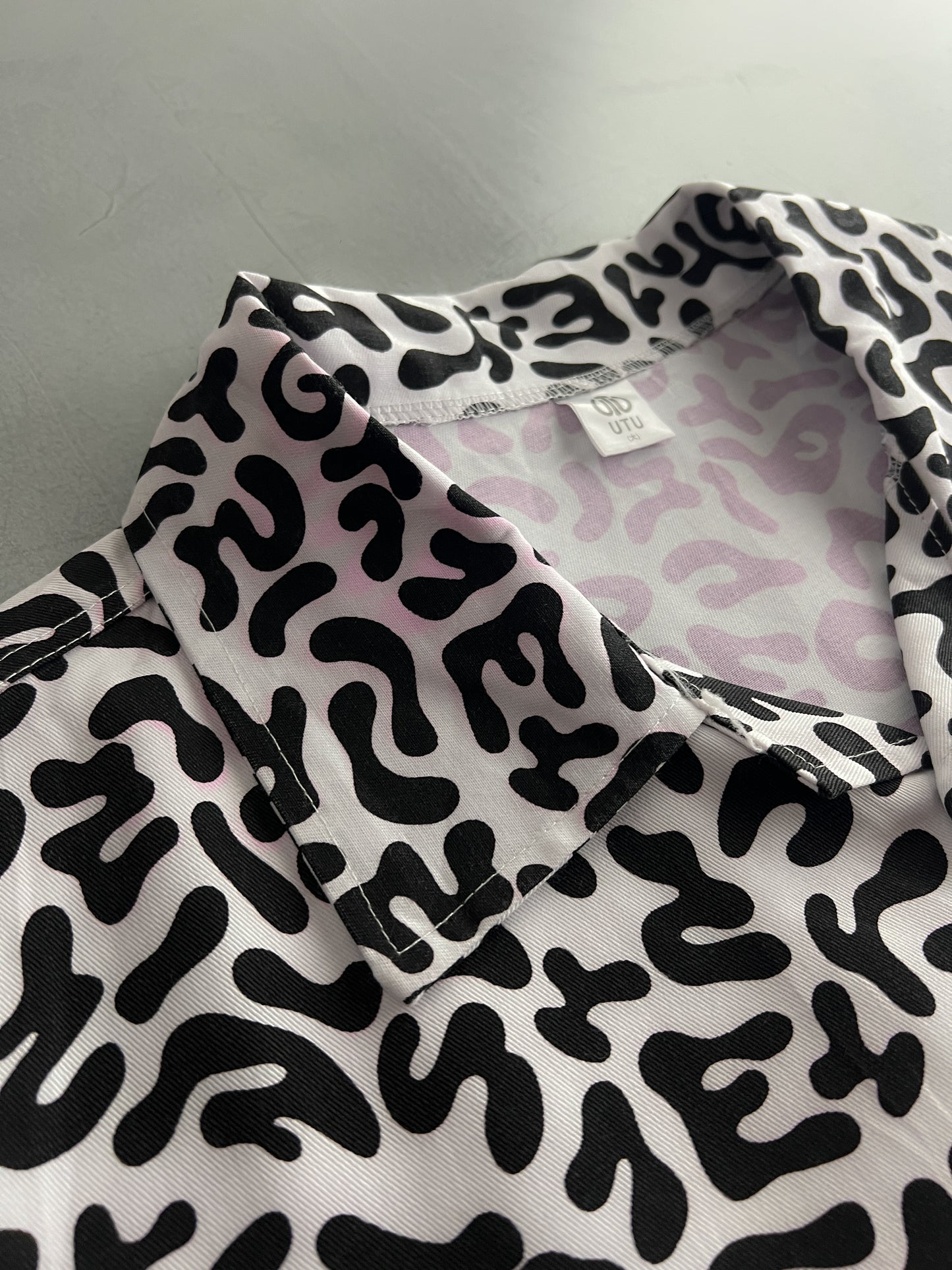 Korean Snow Camo Utility Shirt [L/XL]