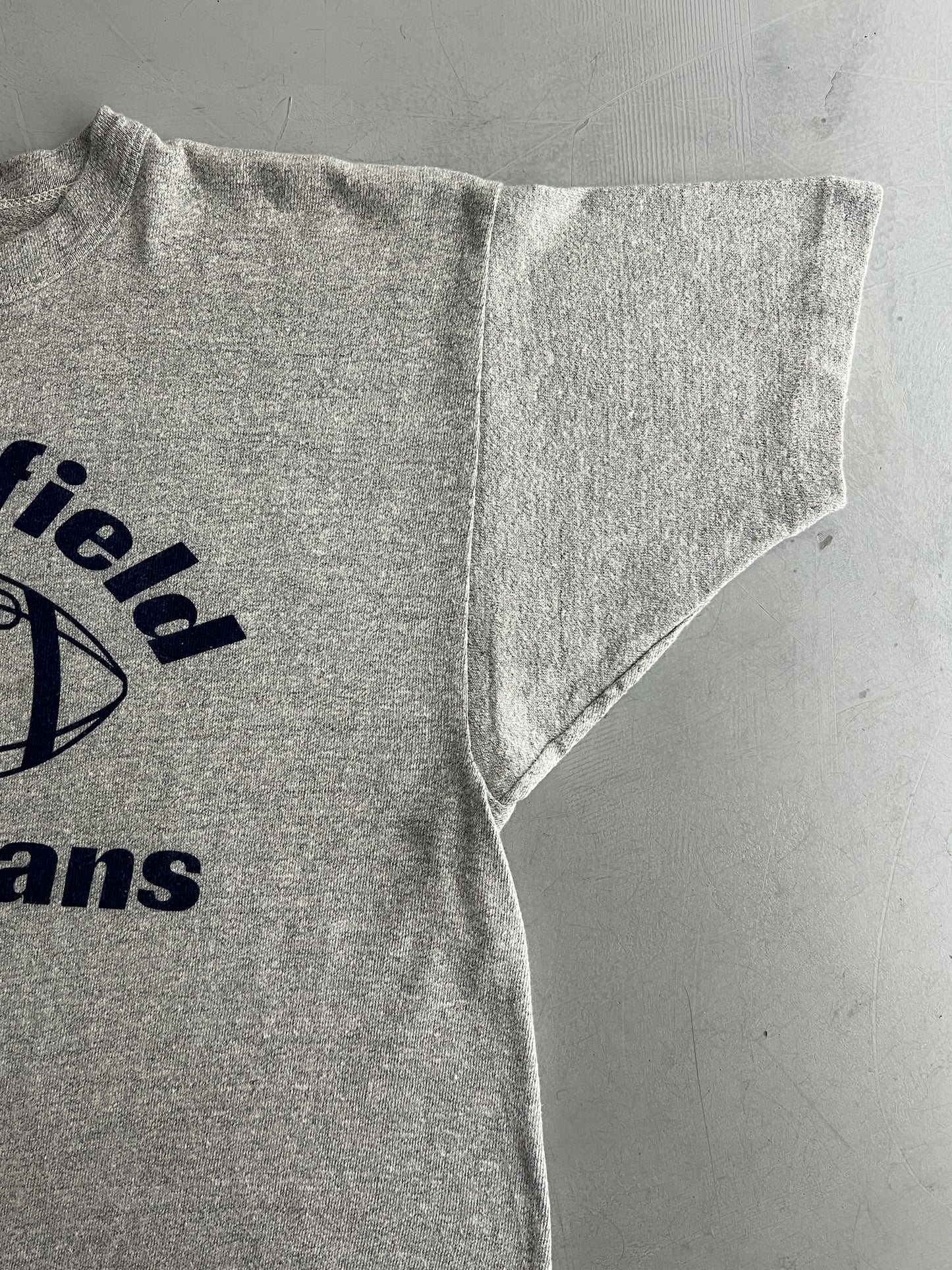 70's Champion Blue Bar Brookfield Spartans Tee [L]