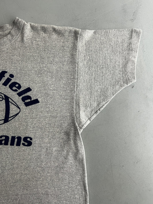 70's Champion Blue Bar Brookfield Spartans Tee [L]