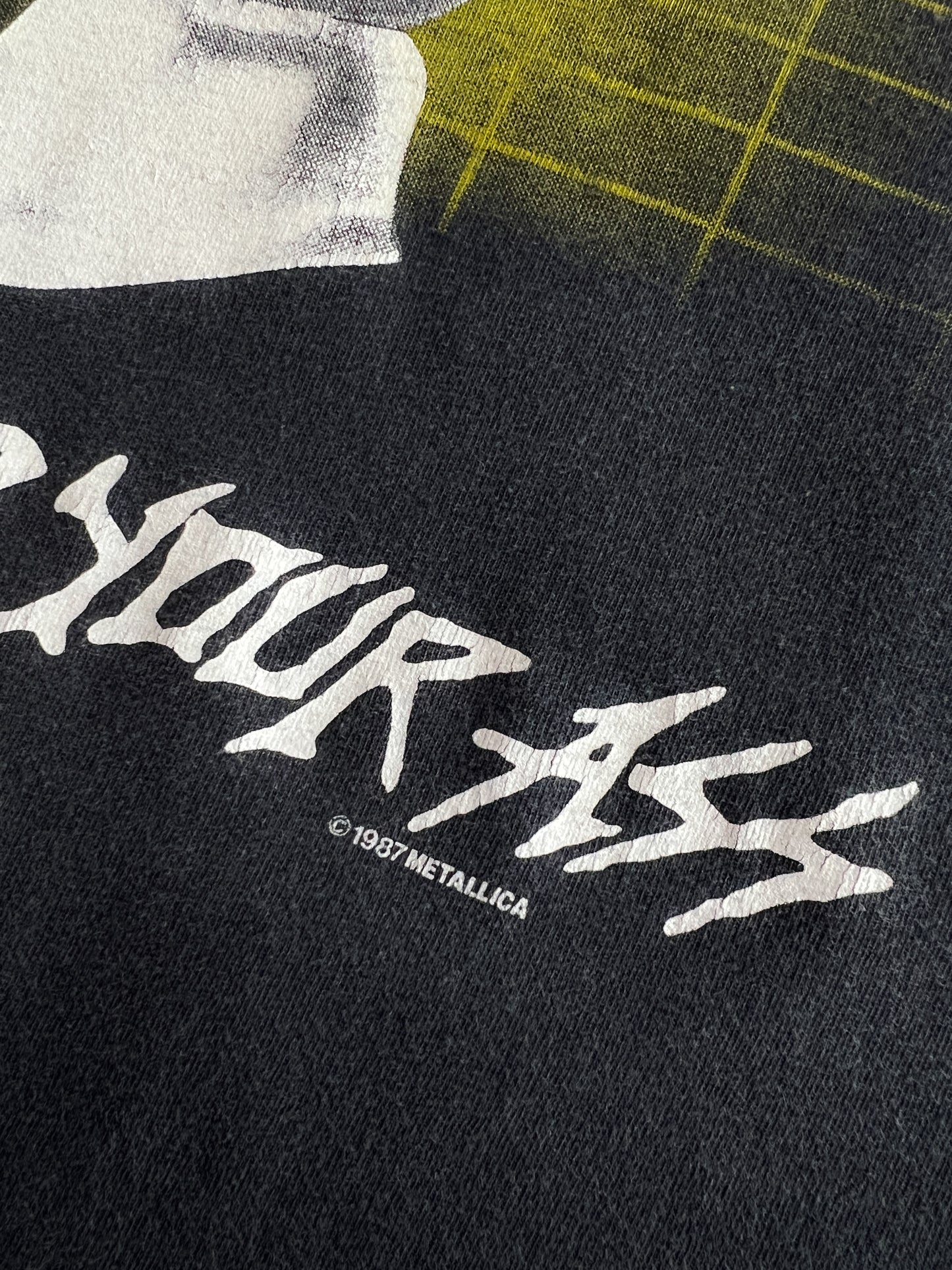 ‘87 Metallica Metal Up Your Ass Tee [M]