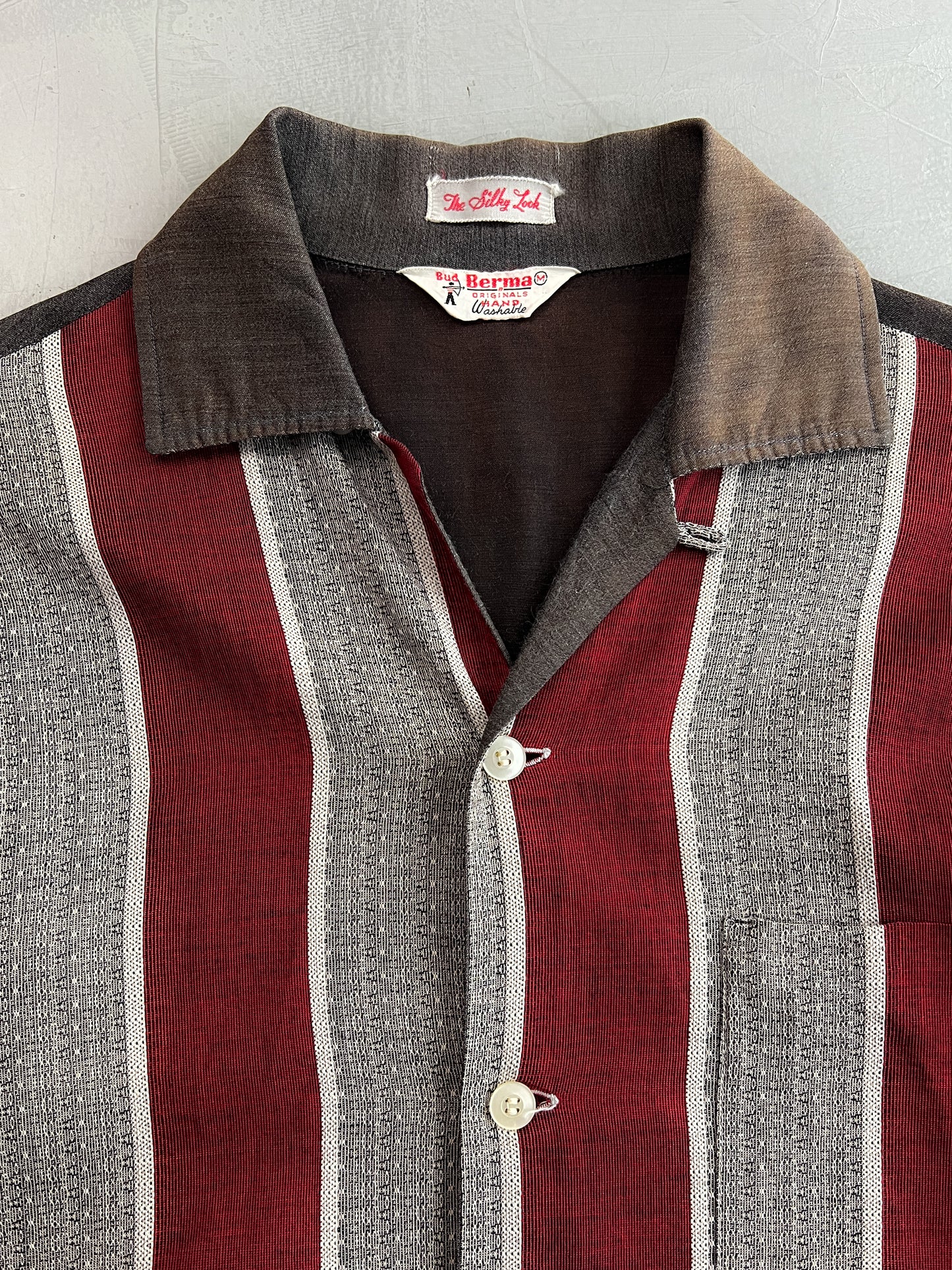 1950's Bud Berma Loop Collar Shirt [M]