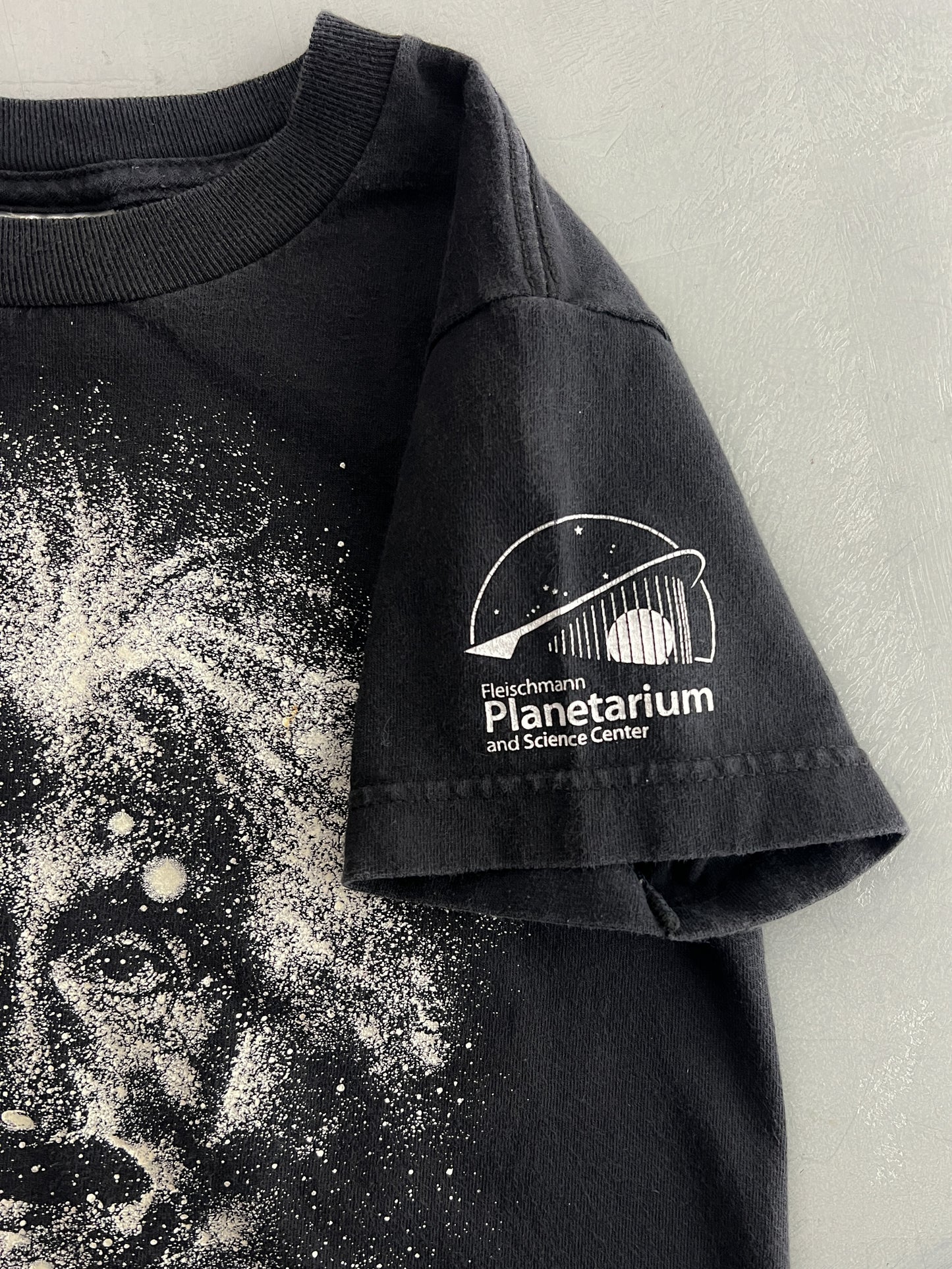 1990's Glow Graphic Albert Einstein Baby Tee [XS]
