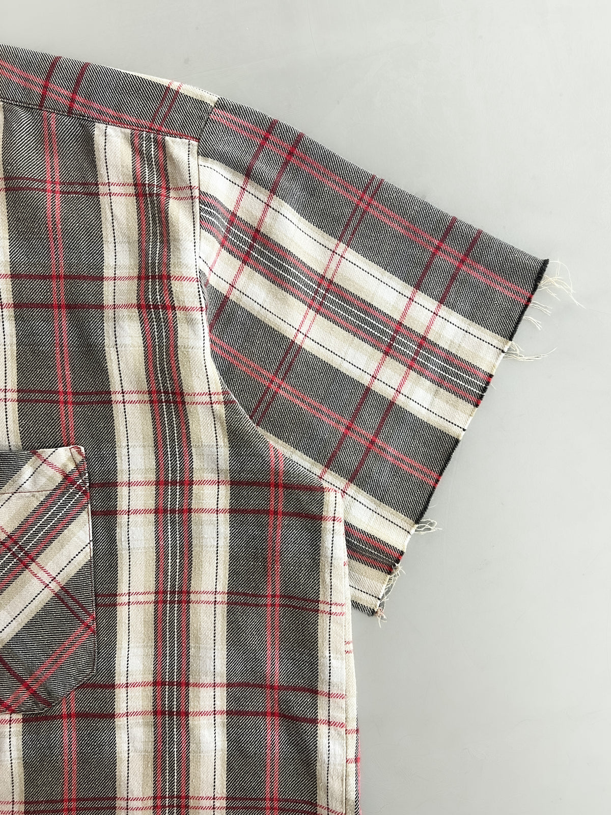 Boxy French Grandfather Shirt [L/XL]