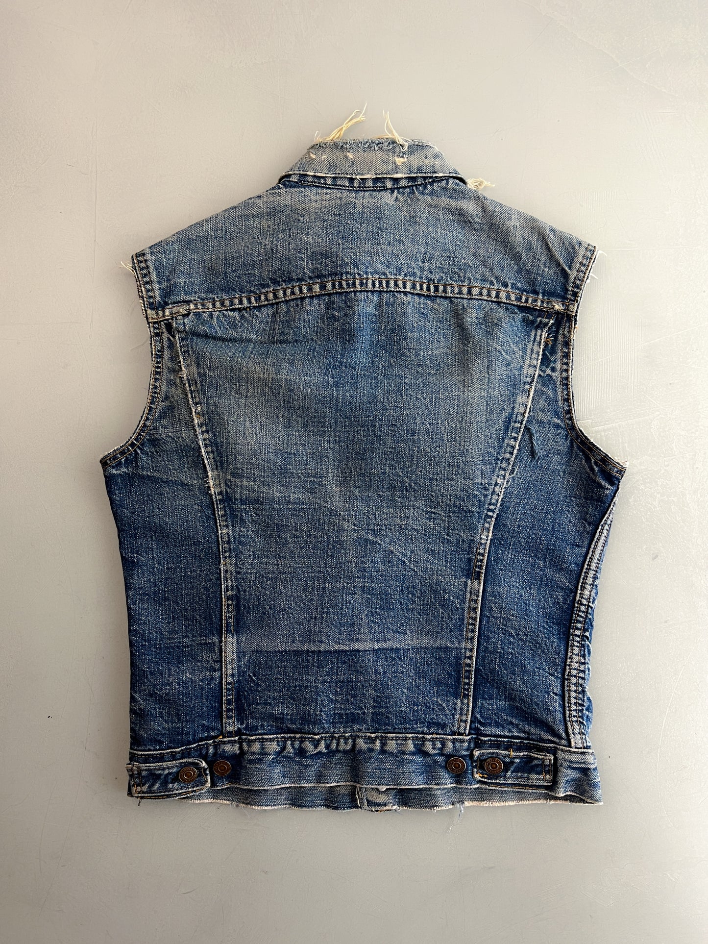 60's/70's Levi's Big E Blanket Denim Vest [S]