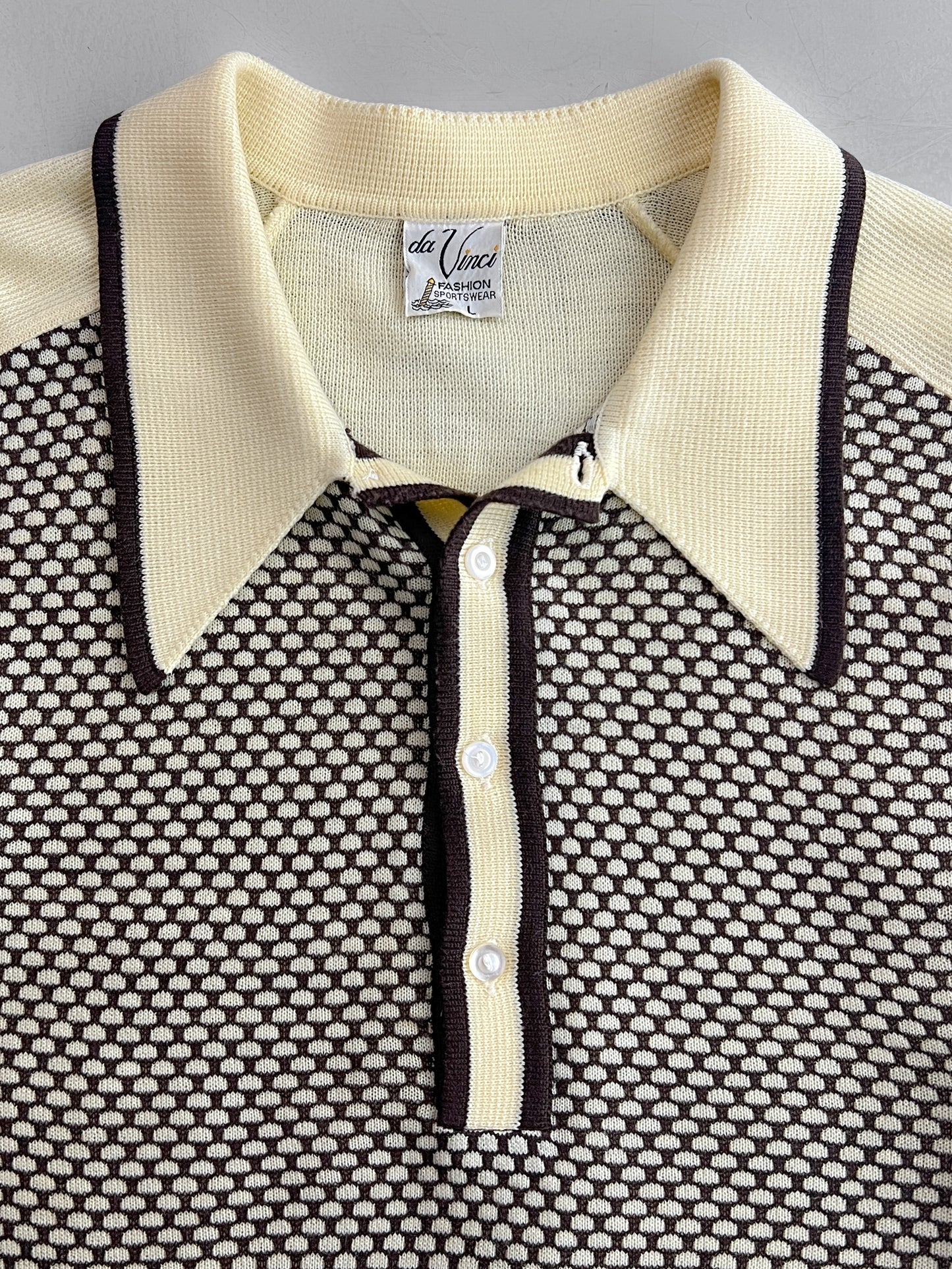 1970's Da Vinci Wool Polo [L]