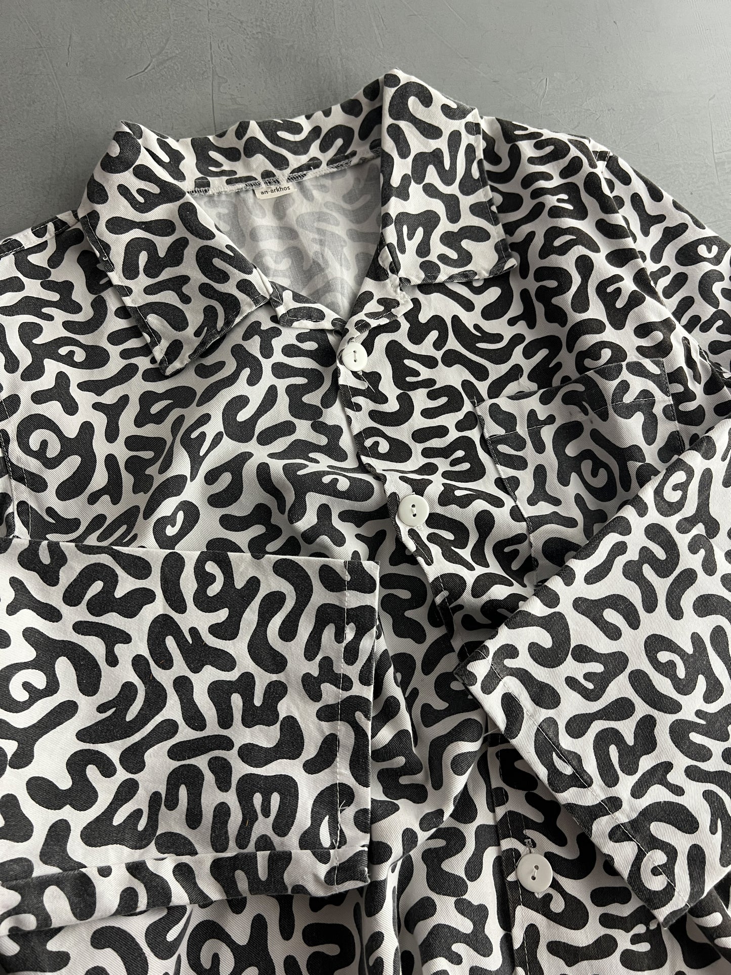 Korean Snow Camo Utility Shirt [S/M]