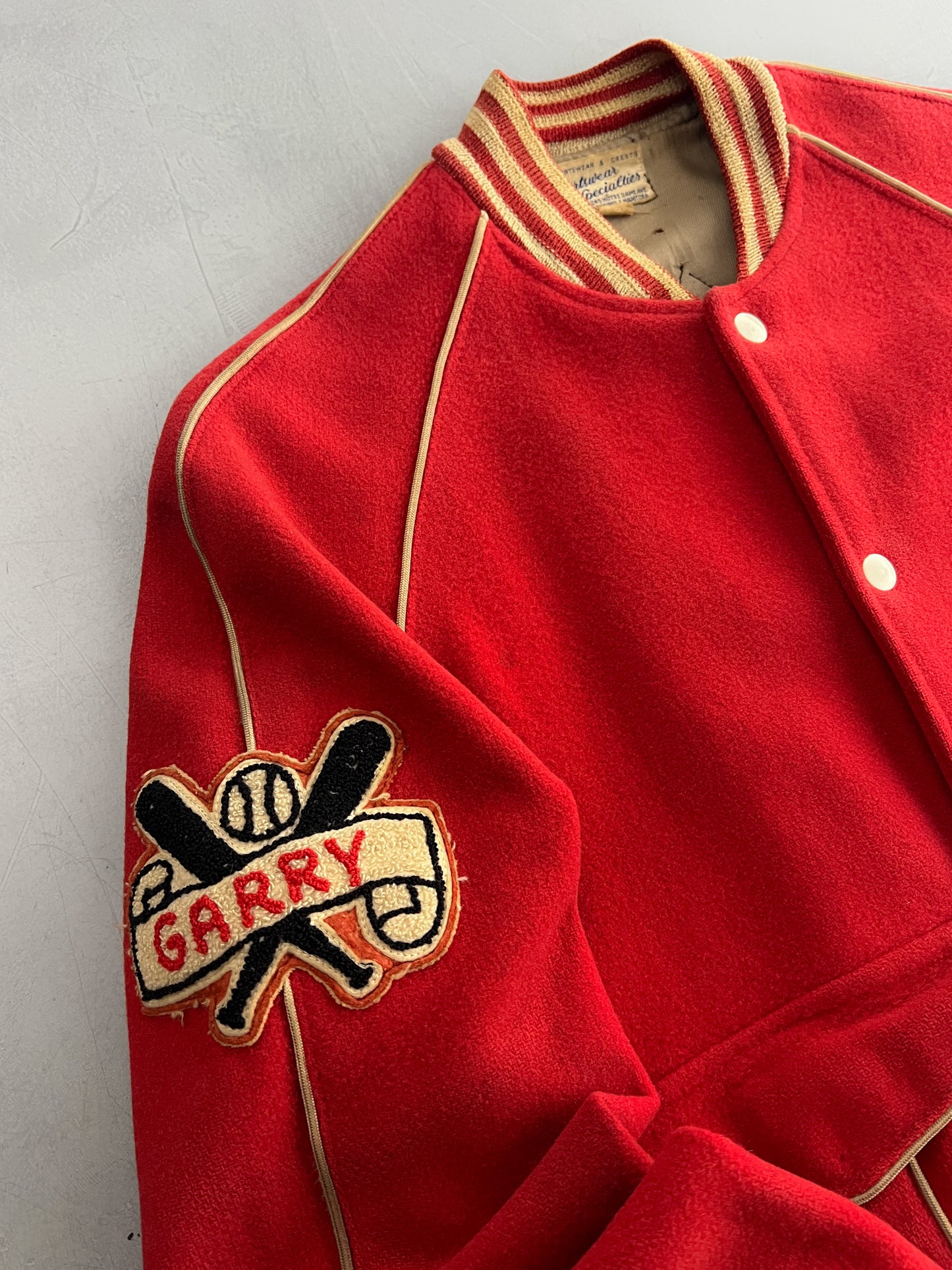 1950's Molgat's All Stars Baseball Jacket [M]