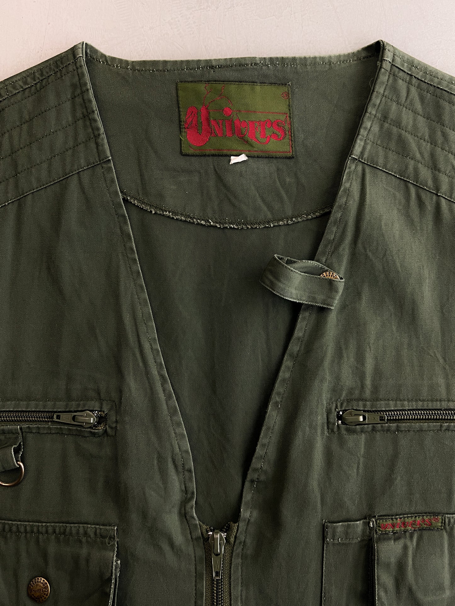1990's Cotton Fishing Vest [XL]
