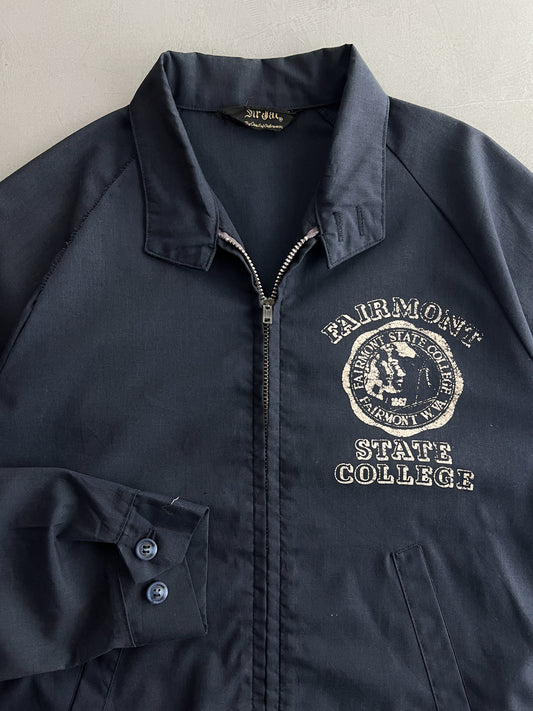 1960's Fairmont State Collage Harrington Jacket [S]