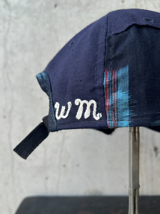 Early 20th c. Japanese Fabric 1930's Baseball Cap By Troy O'Shea Handmade [Adjustable]
