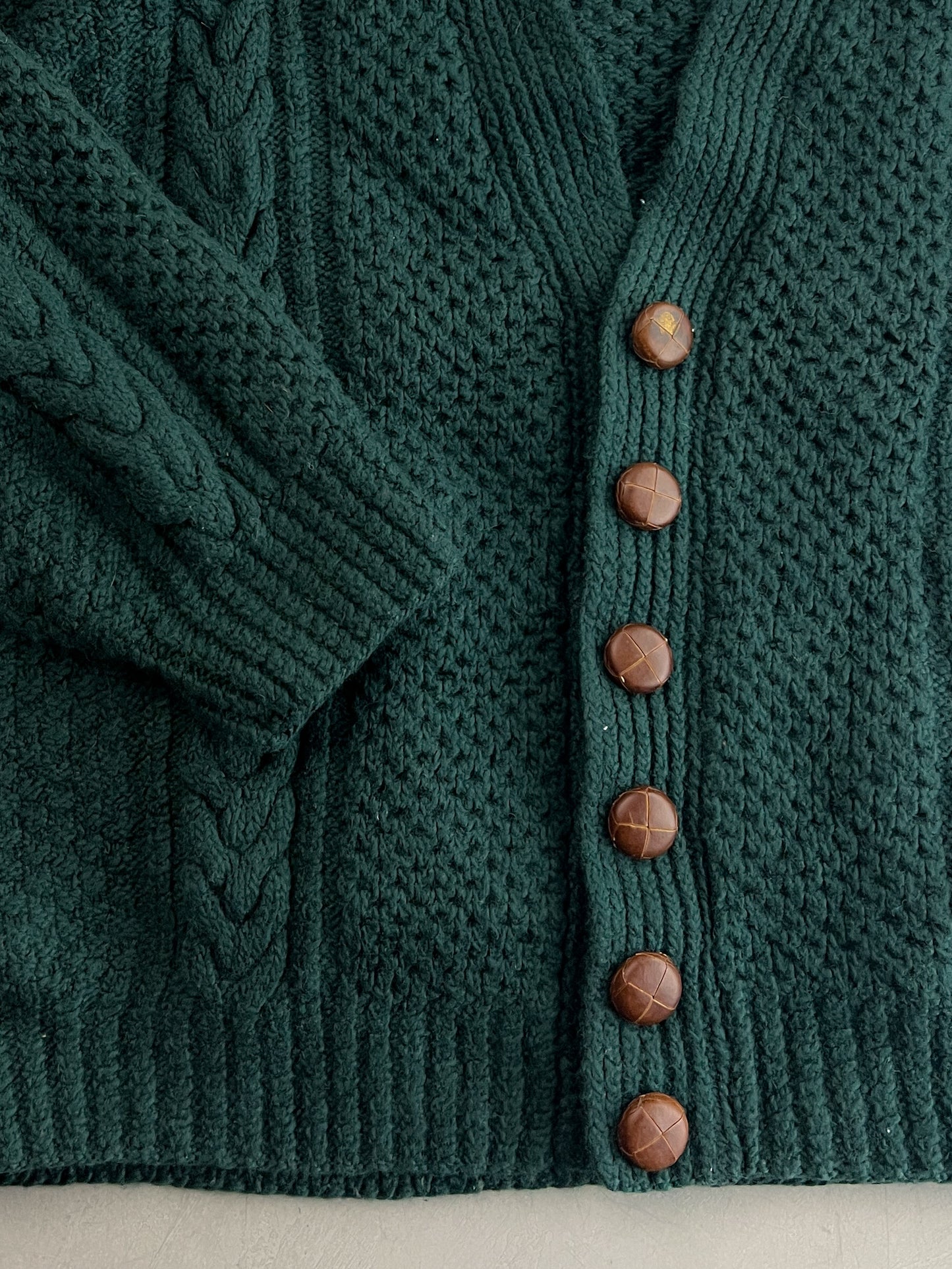 Irish Cable Knit Cardigan [M]