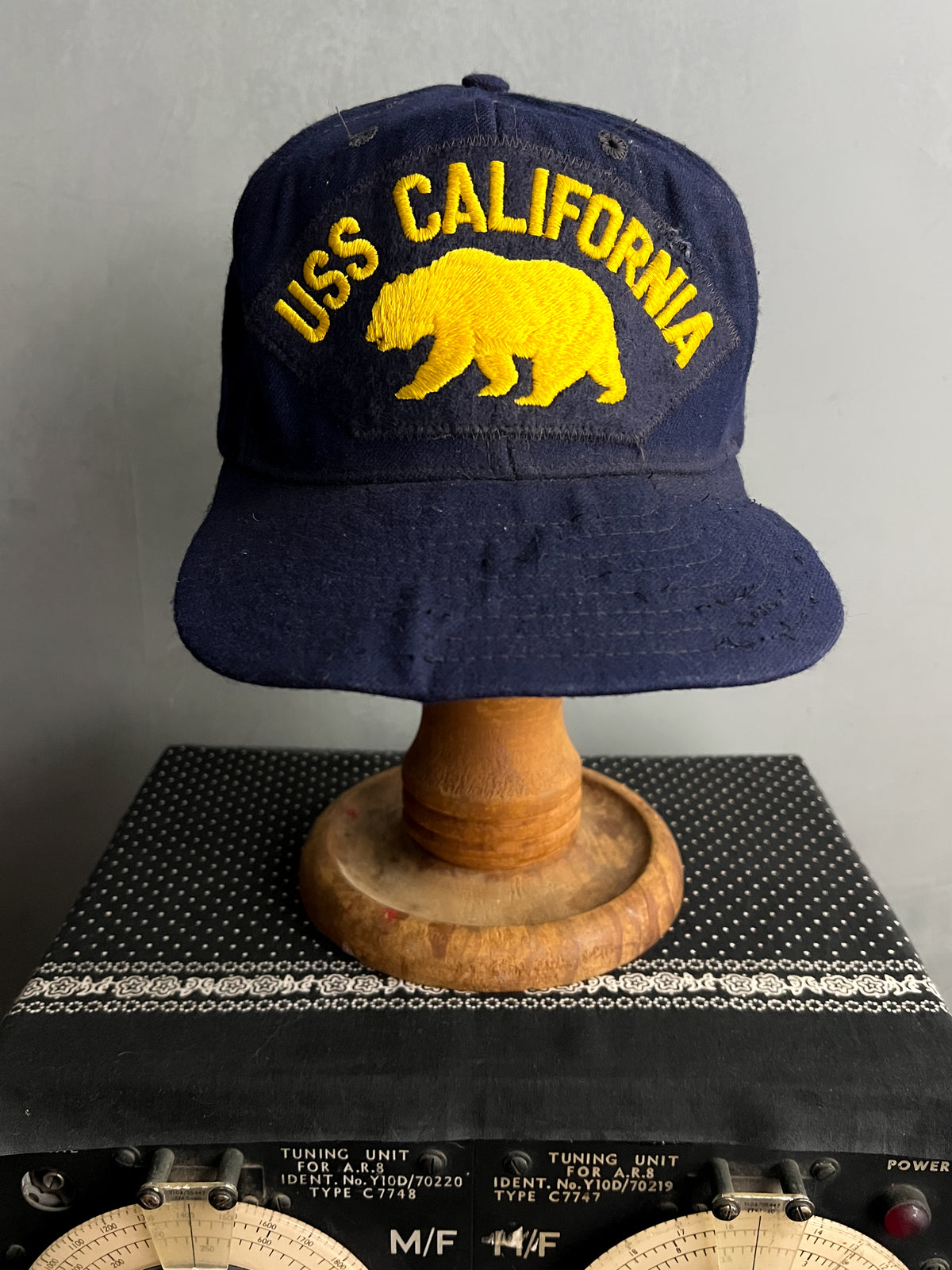 Thrashed New Era USS Cali Cap