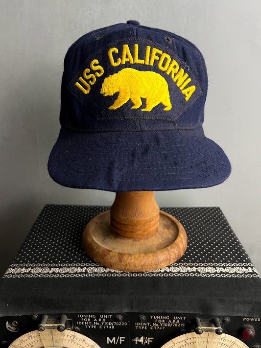 Thrashed New Era USS Cali Cap