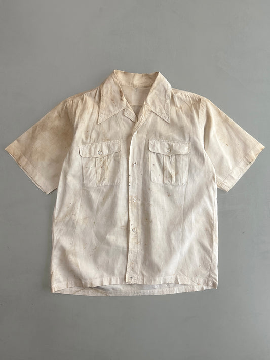 1940's Japanese Cotton Work Shirt [M/L]