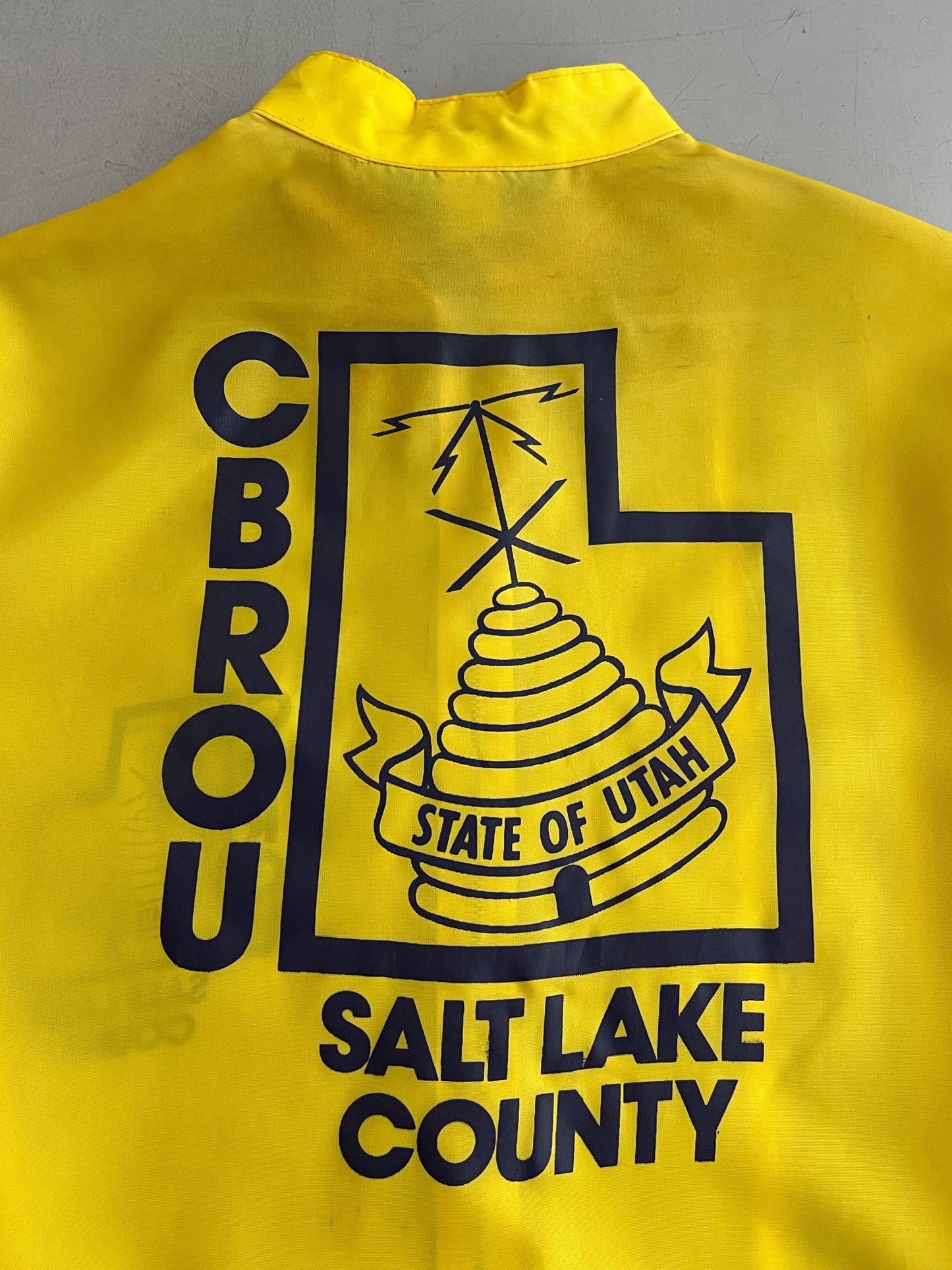 70's/80's Salt Lake County Radio Nylon Windbreaker [M]