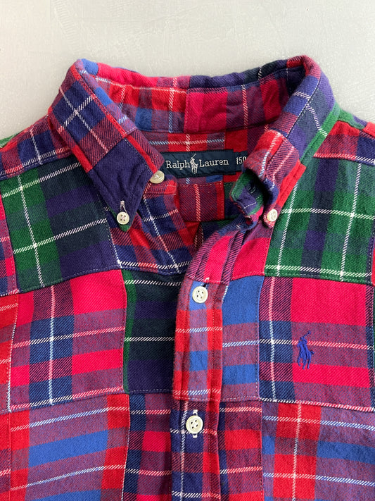 Polo Ralph Lauren Patchwork Flannel [S]