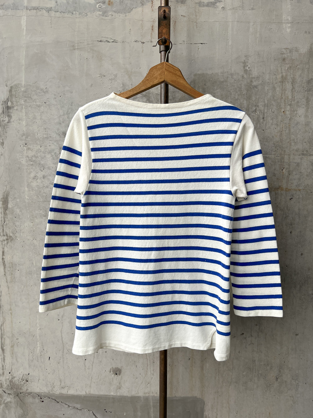 1970's French Marine Nationale Breton Striped Shirt [S]