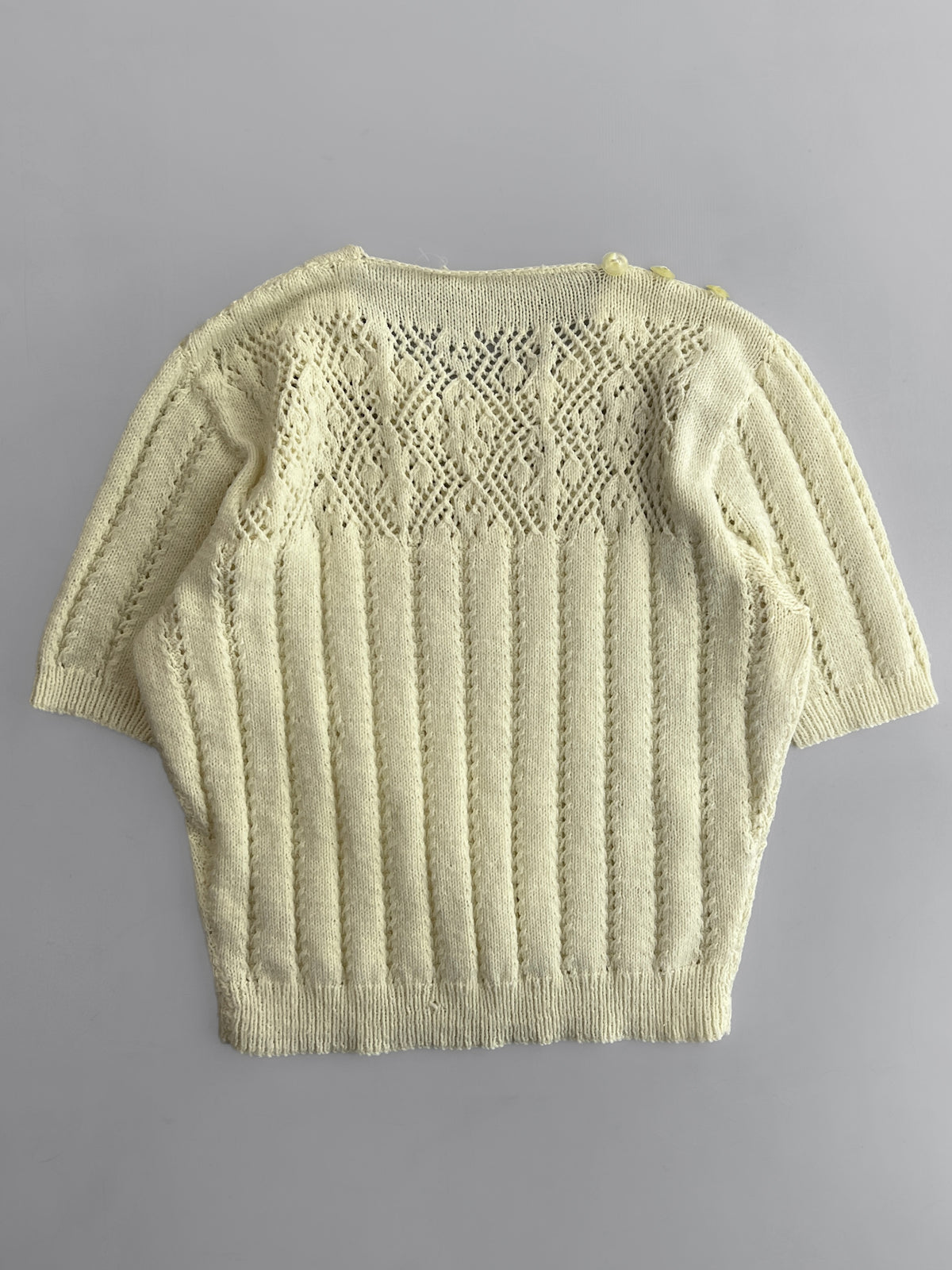 1960's French Knit Blouse [Women's S]