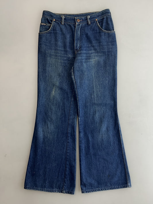 1970's Lee Cooper Denim Bell Bottoms [29"]